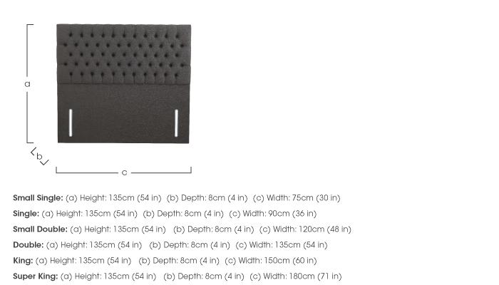 Austen Floor Standing Headboard in  on Furniture Village