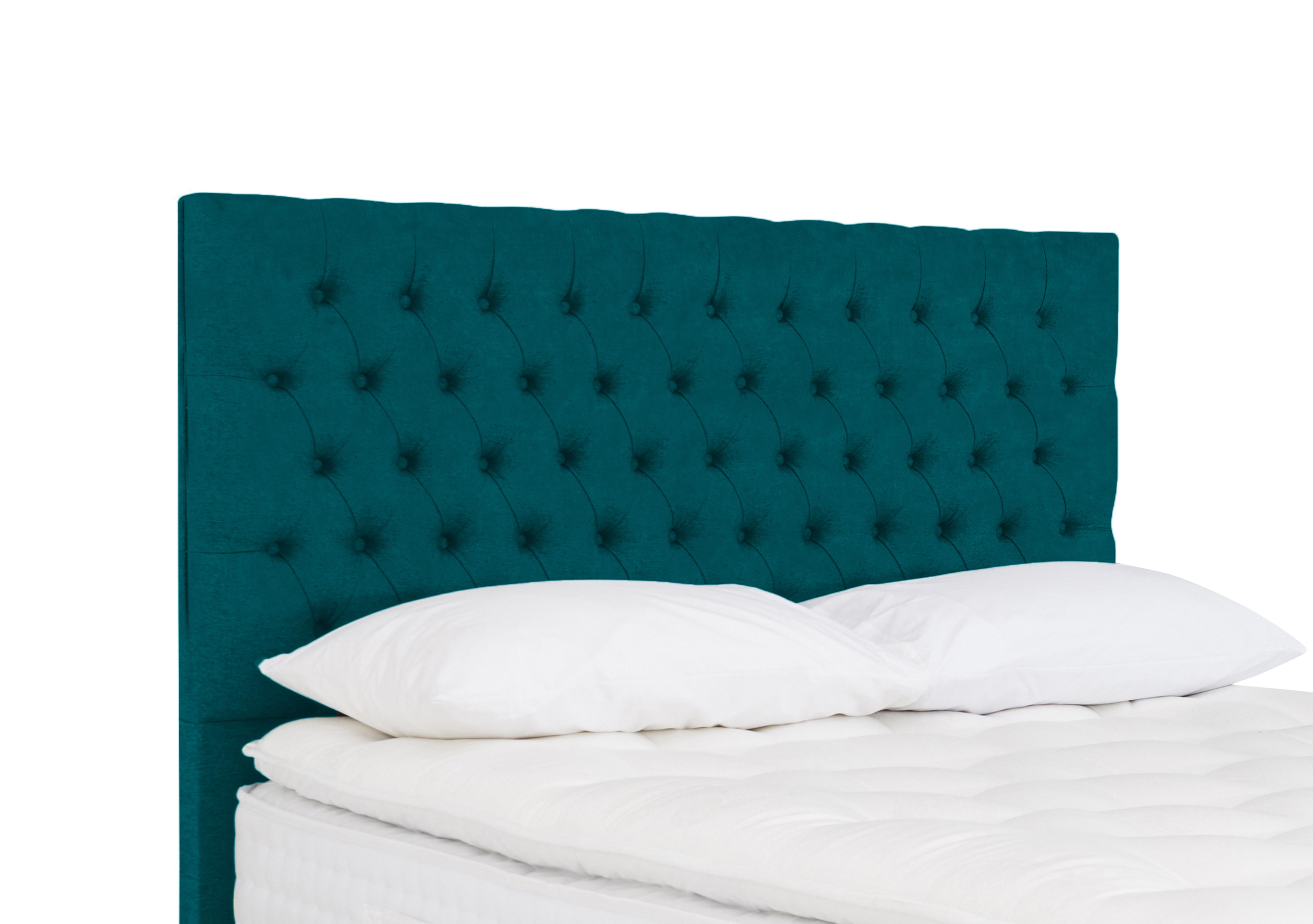 Austen Floor Standing Headboard in Plush Atlantic on Furniture Village