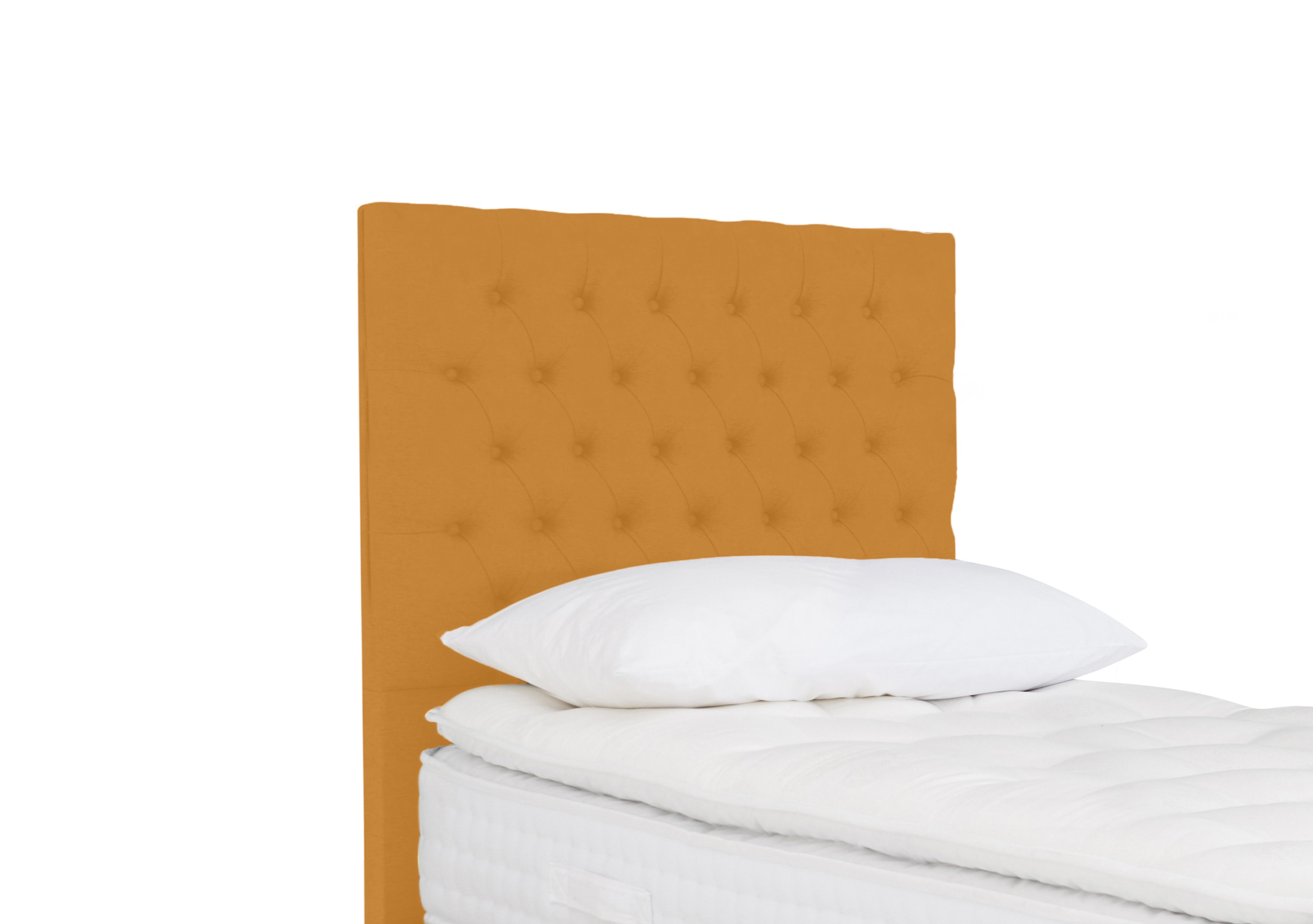 Austen Floor Standing Headboard in Plush Corn on Furniture Village