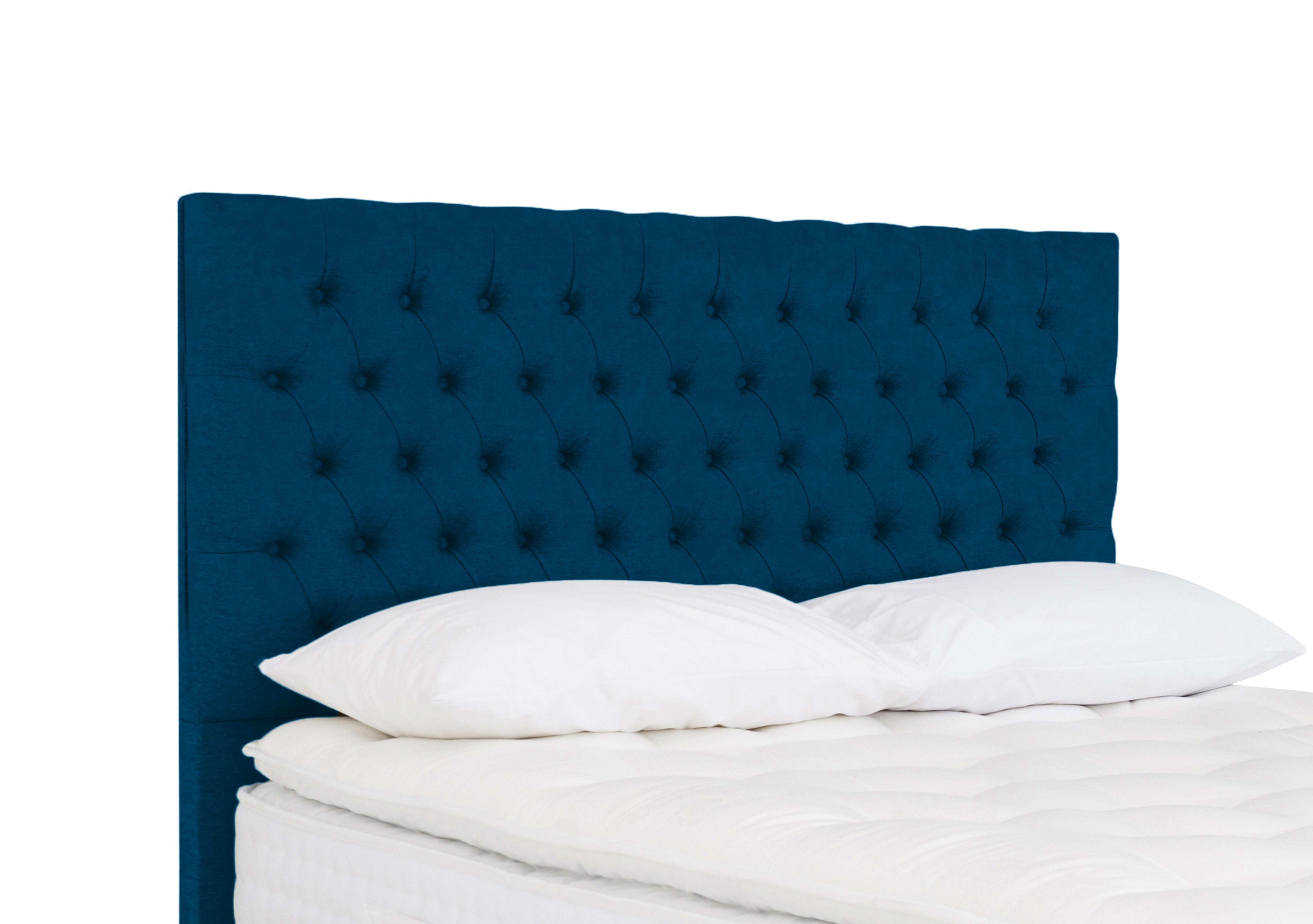 Austen Floor Standing Headboard in Plush Pacific on Furniture Village