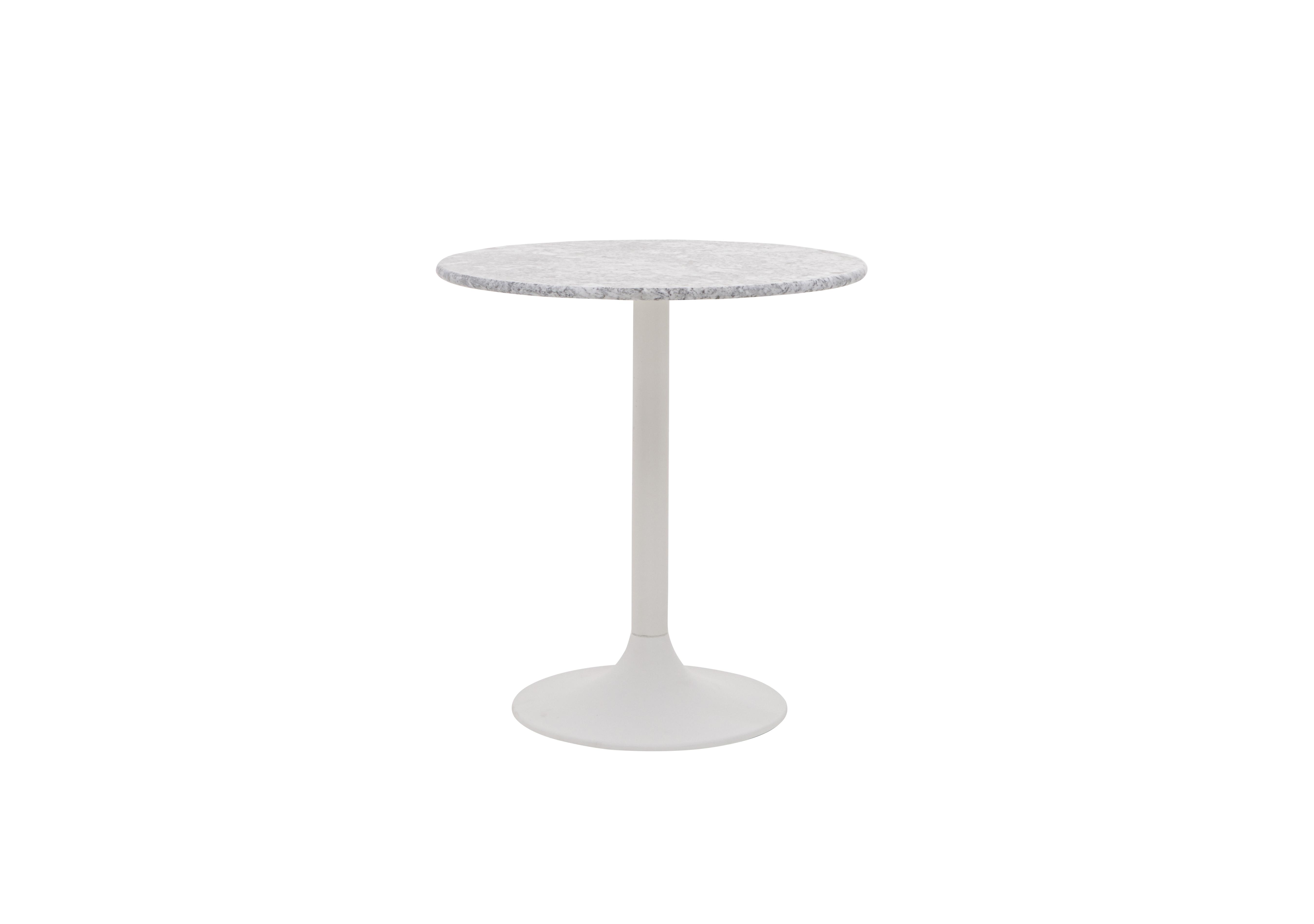 Genoa Round Dining Table in Carrara Marble on Furniture Village