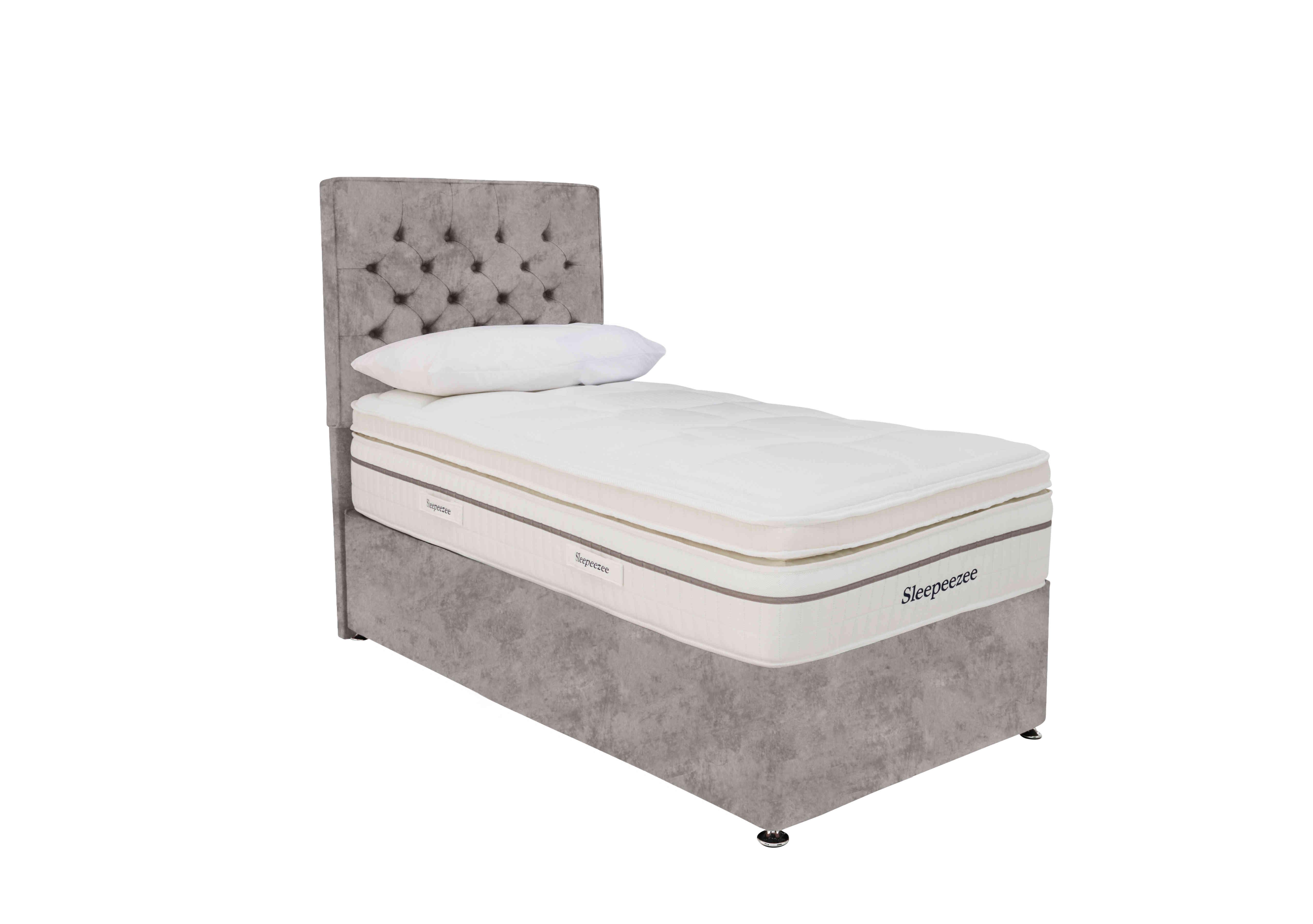 Harmony 3500 Divan Set in Daytona Silver on Furniture Village