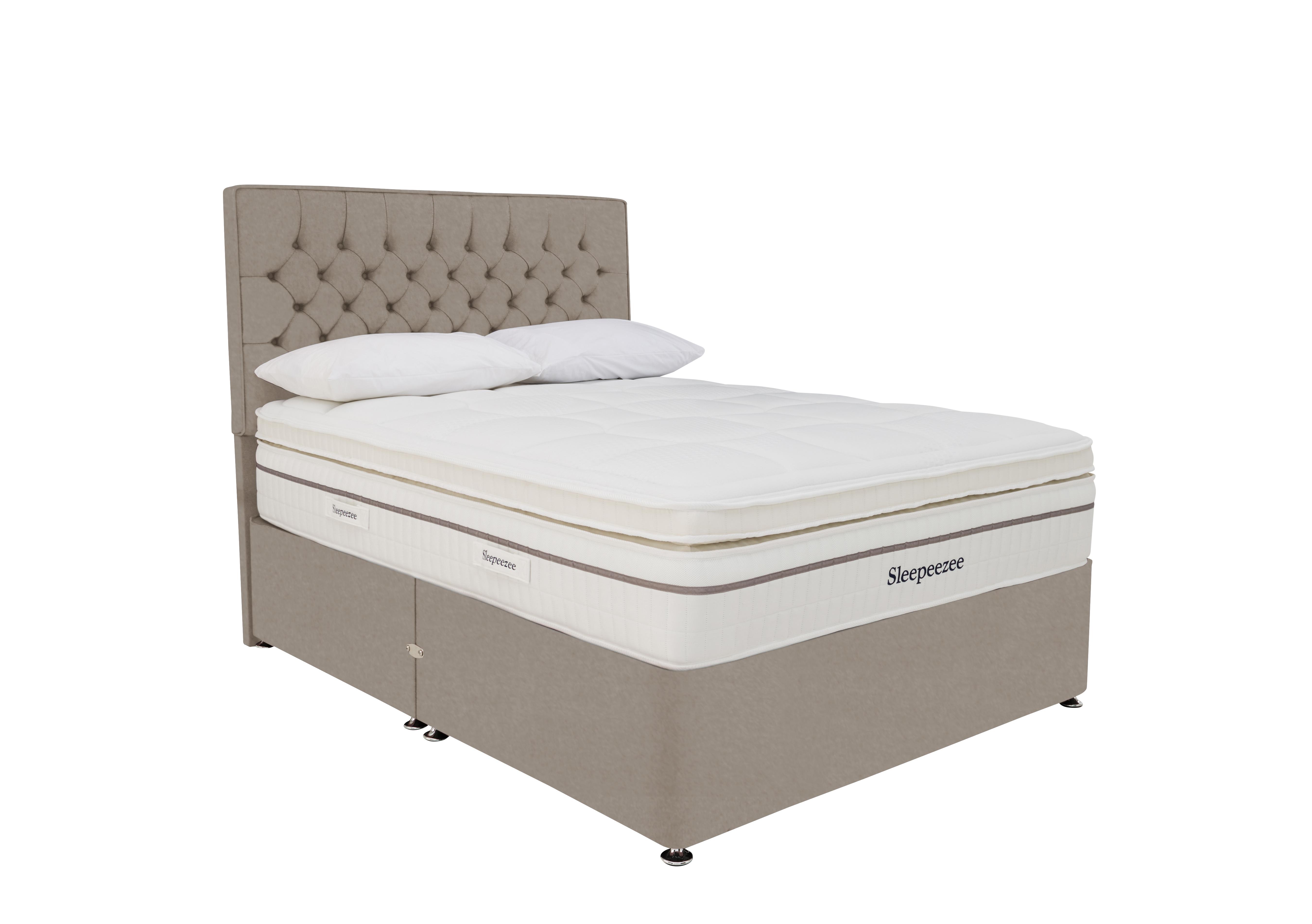 Harmony 3500 Divan Set in Joshua Latte on Furniture Village