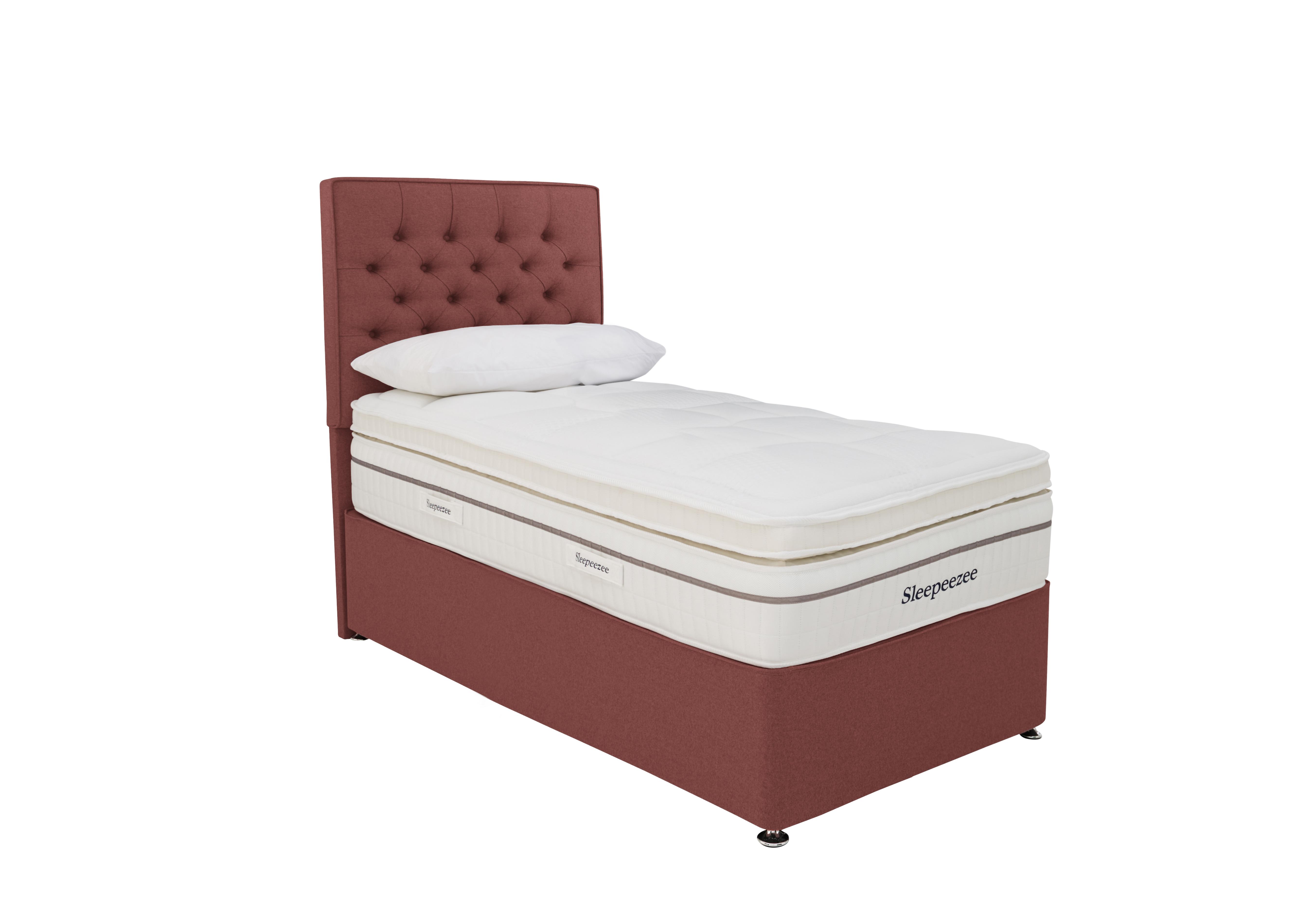 Harmony 3500 Divan Set in Tweed 201 Rose on Furniture Village