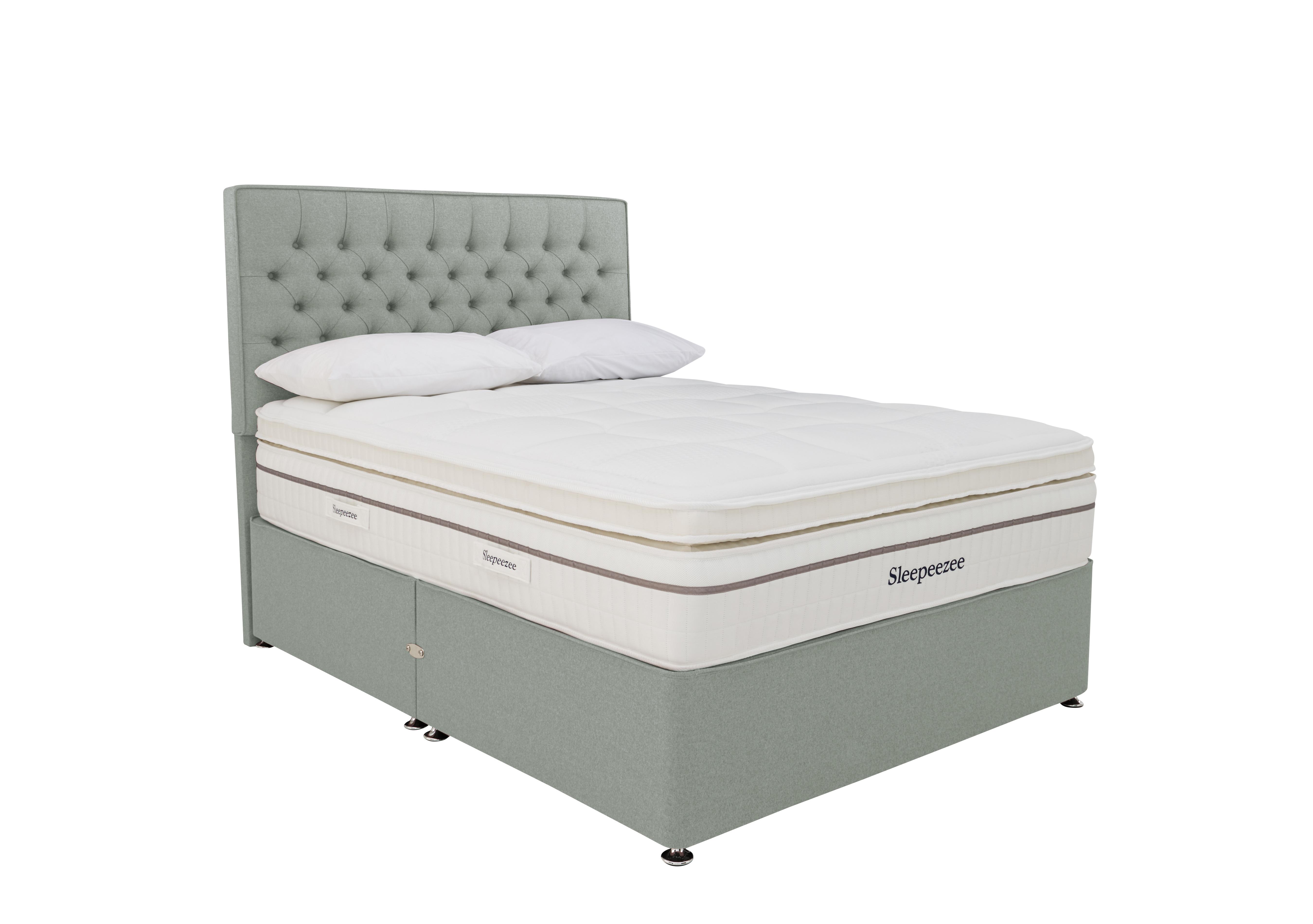 Harmony 3500 Divan Set in Tweed 600 Mint on Furniture Village