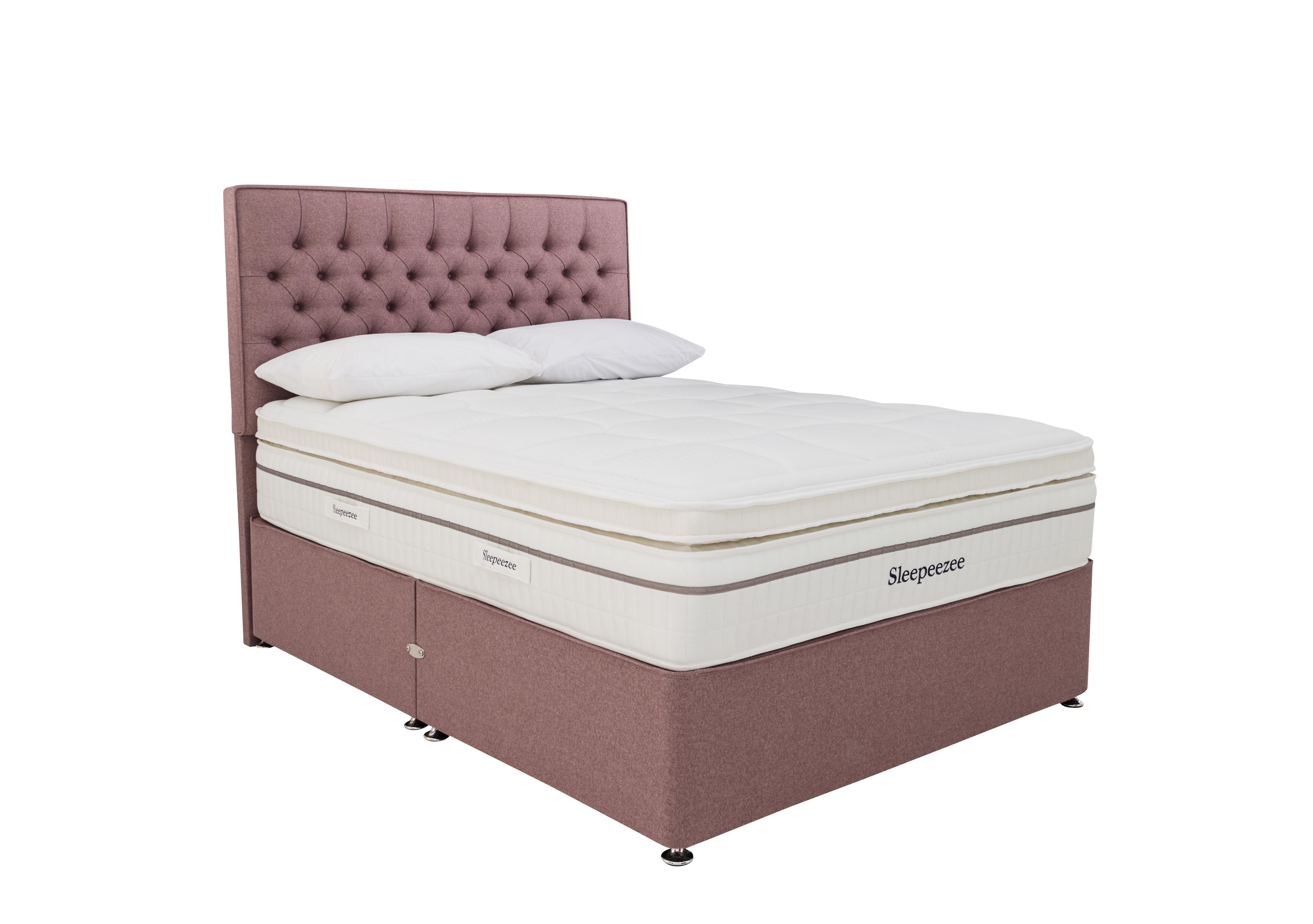 Harmony 3500 Divan Set in Tweed 701 Lilac on Furniture Village