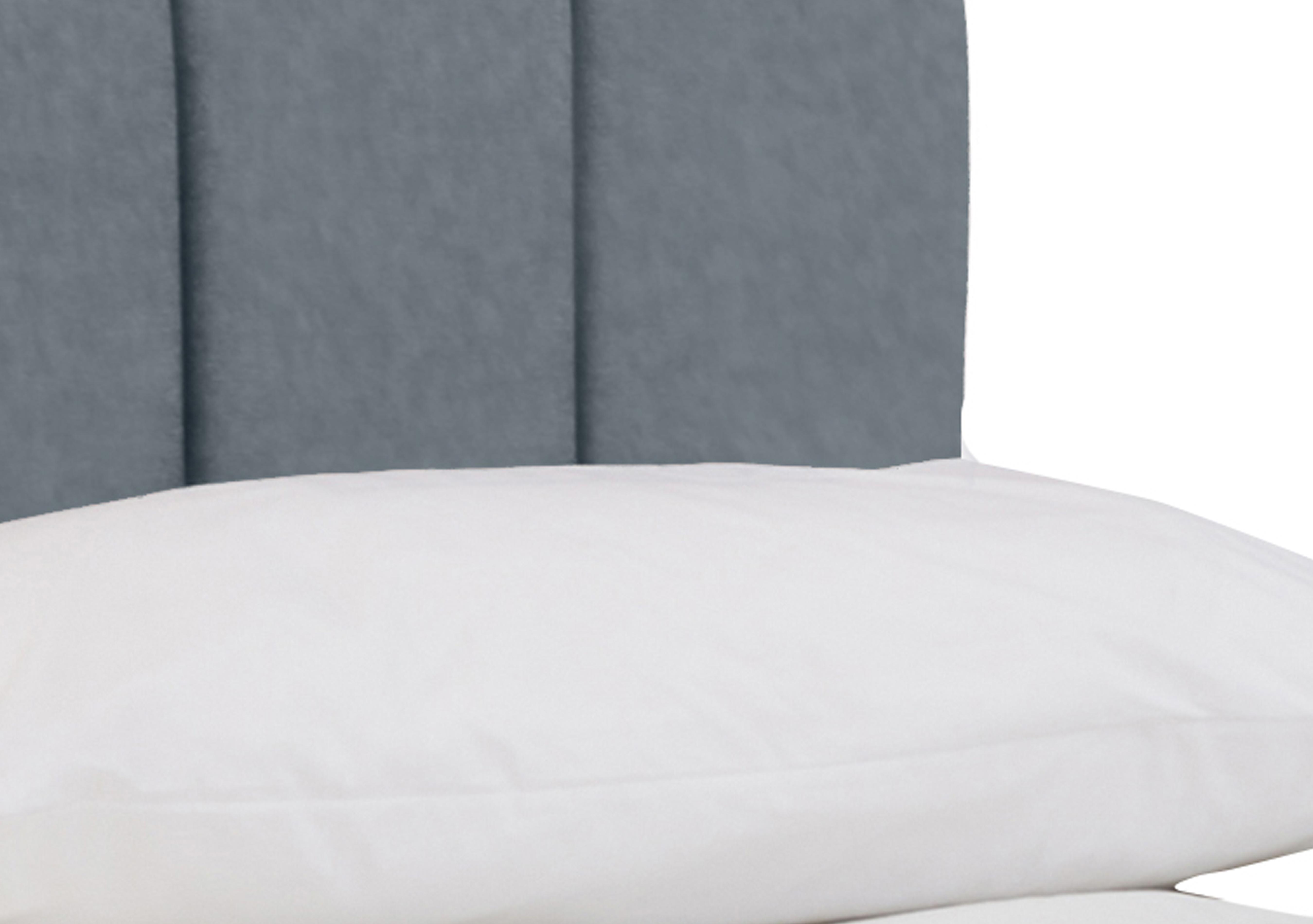 Beam Floor Standing Headboard in Joshua Blue on Furniture Village