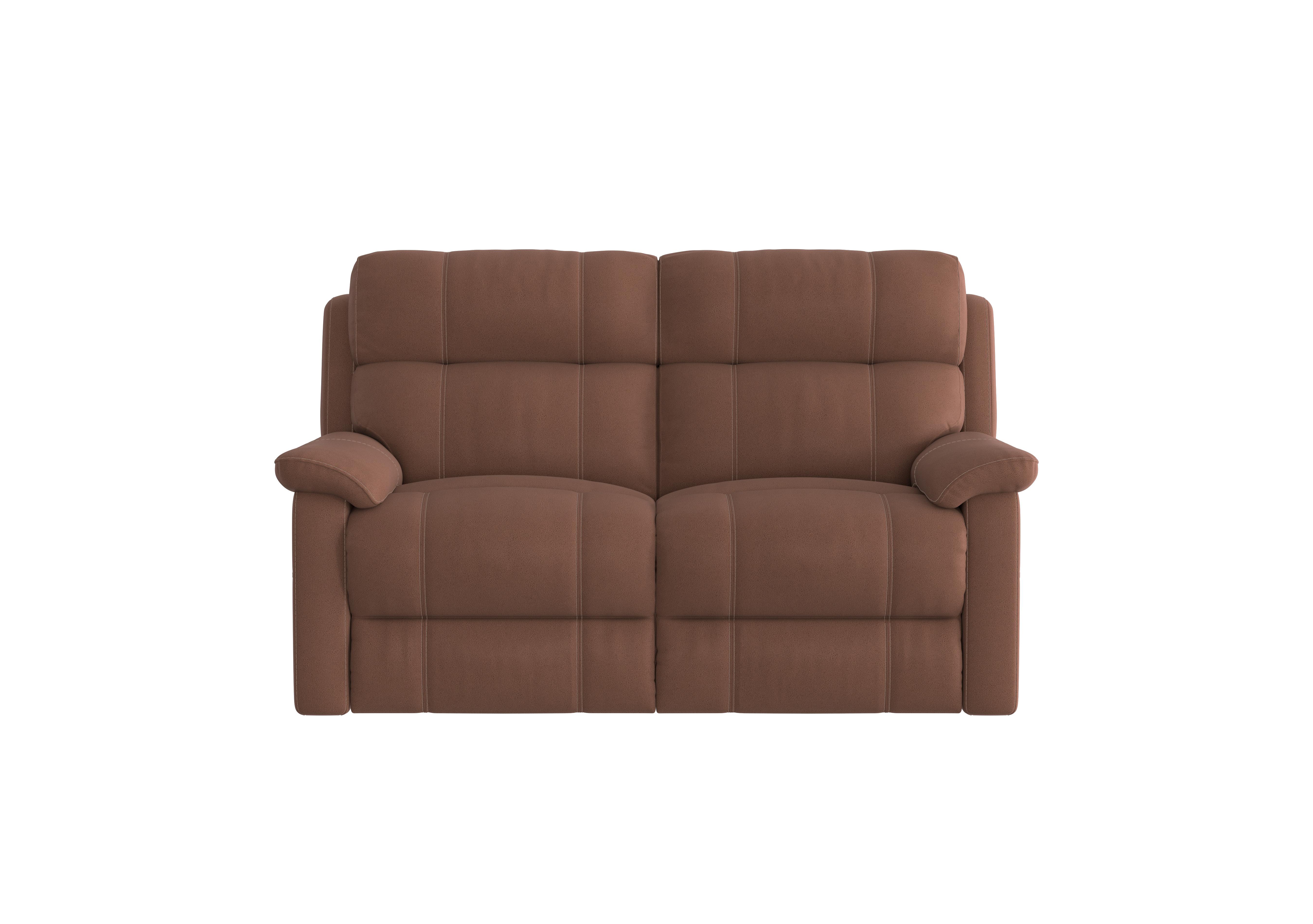 Relax Station Komodo 2 Seater Fabric Recliner Sofa in Bfa-Blj-R05 Hazelnut on Furniture Village