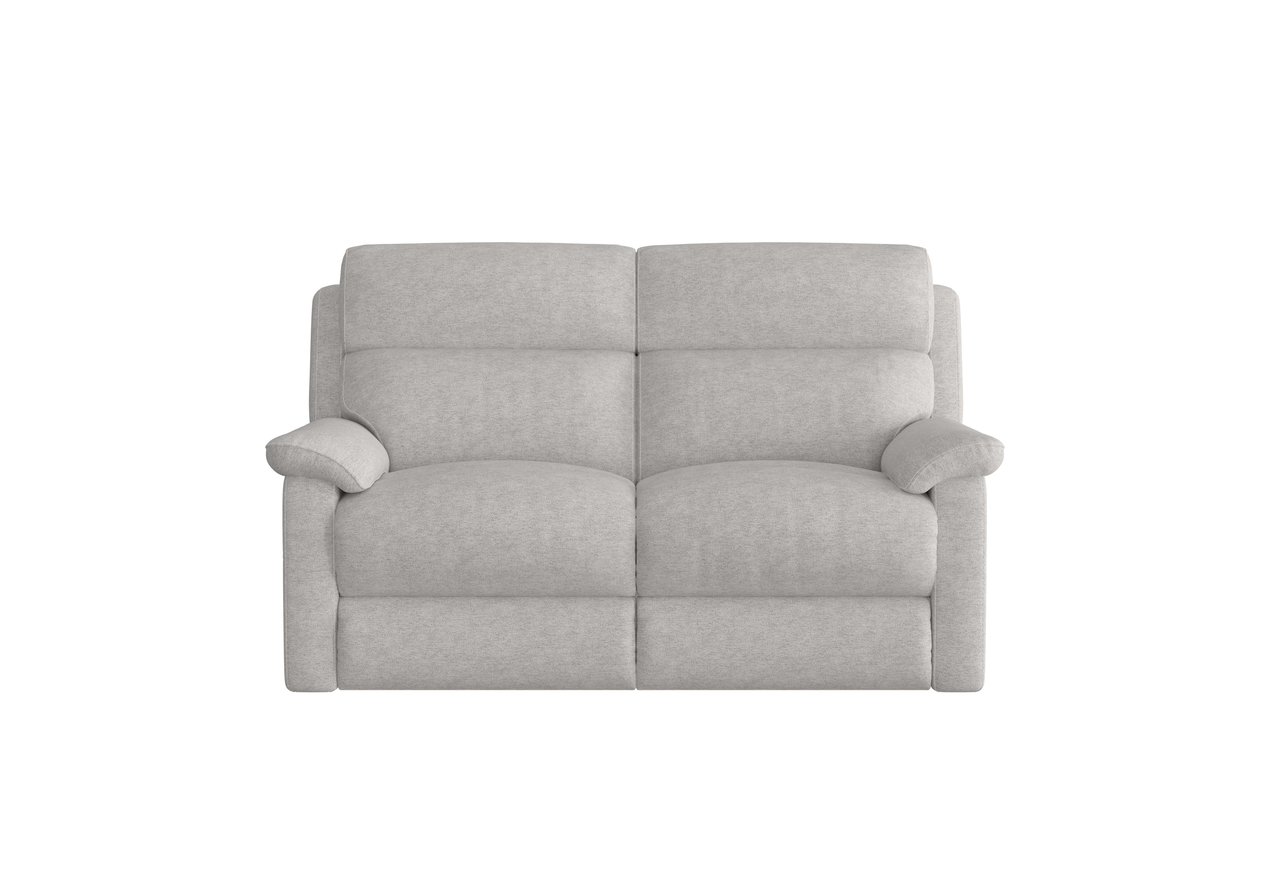Relax Station Komodo 2 Seater Fabric Recliner Sofa in Fab-Meo-R23 Silver Grey on Furniture Village