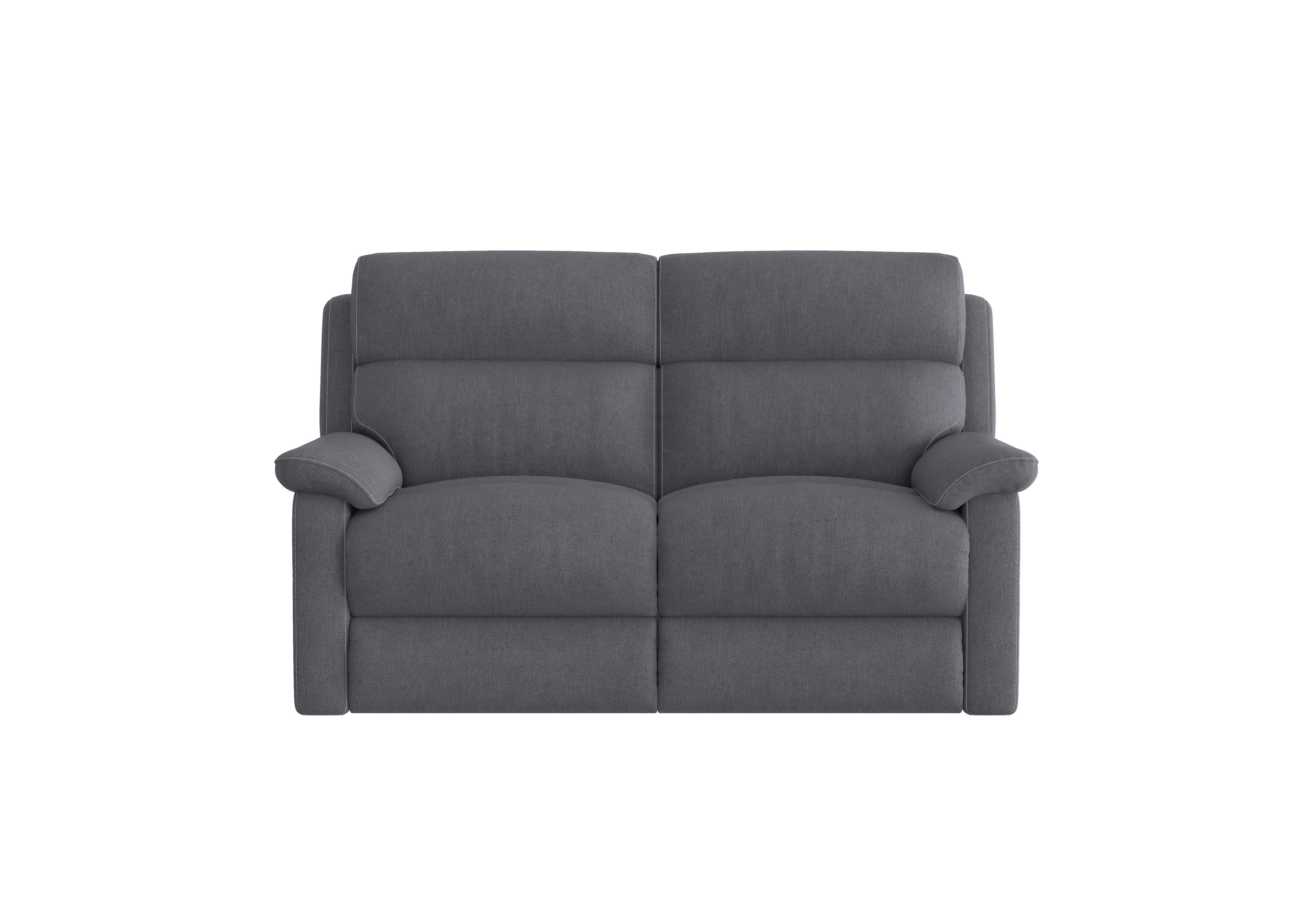 Relax Station Komodo 2 Seater Fabric Recliner Sofa in Fab-Meo-R25 Iron Grey on Furniture Village