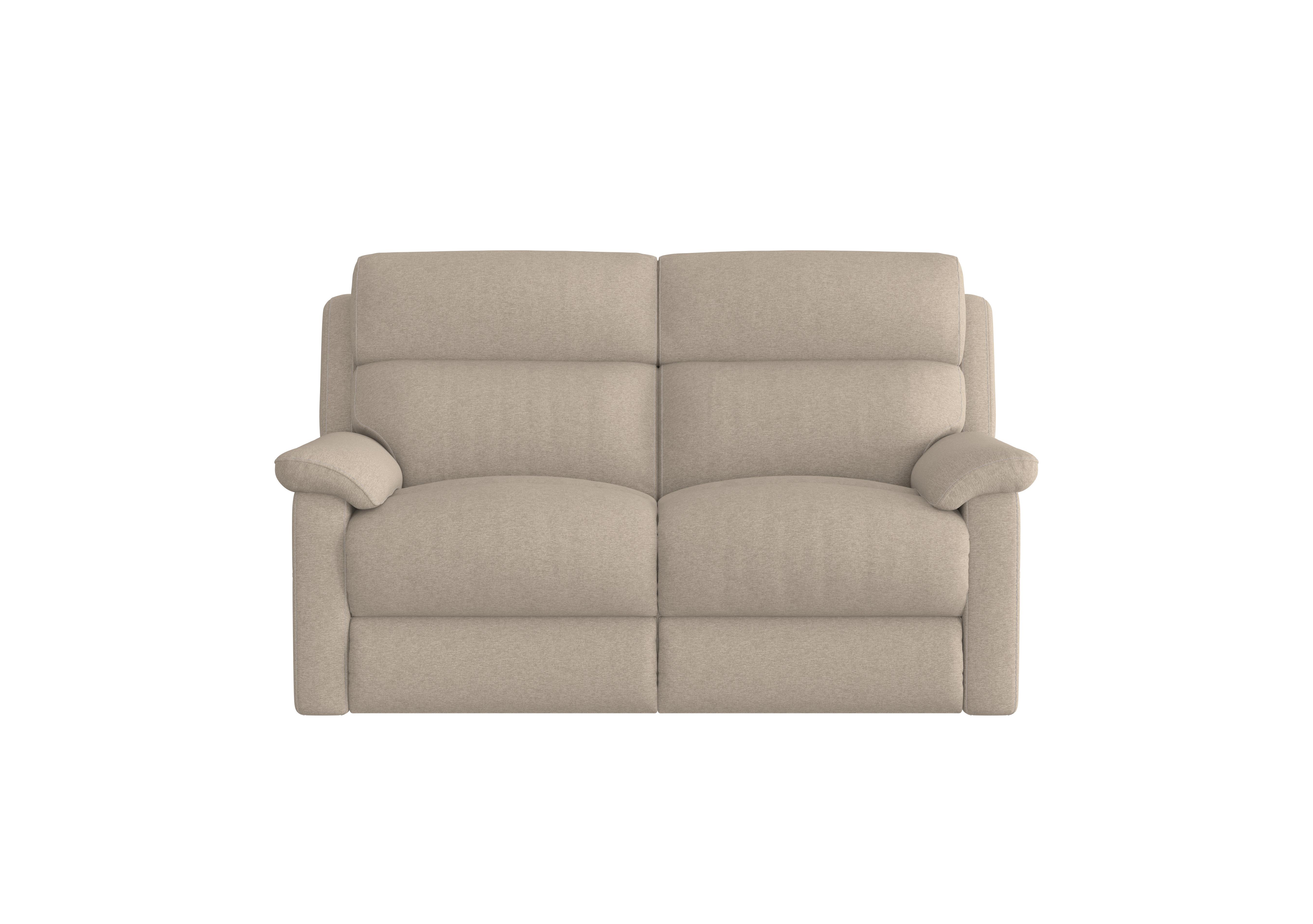 Relax Station Komodo 2 Seater Fabric Recliner Sofa in Fab-Ska-R28 Beige on Furniture Village