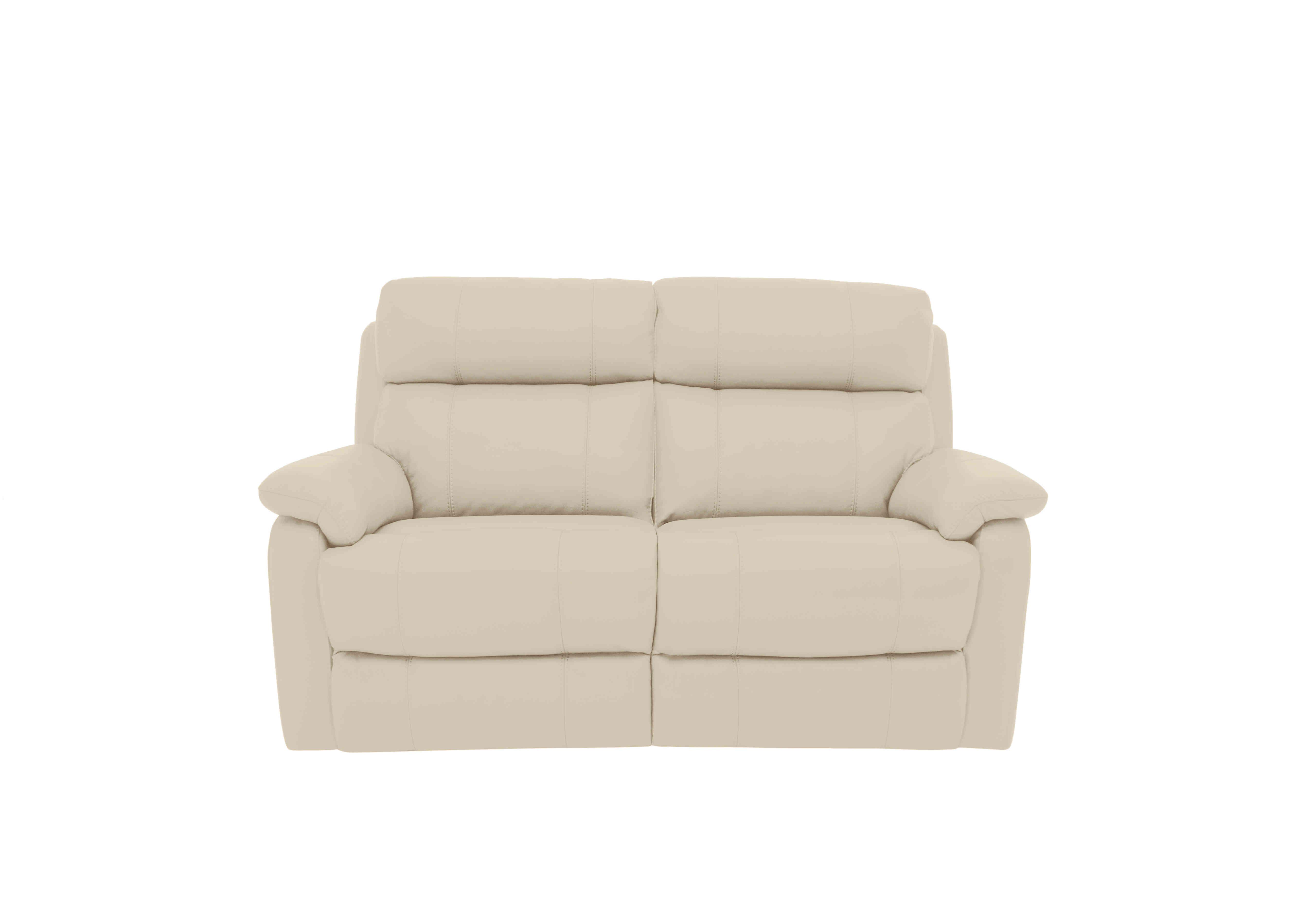 Relax Station Komodo 2 Seater Power Leather Sofa in Nc-862c Bisque on Furniture Village