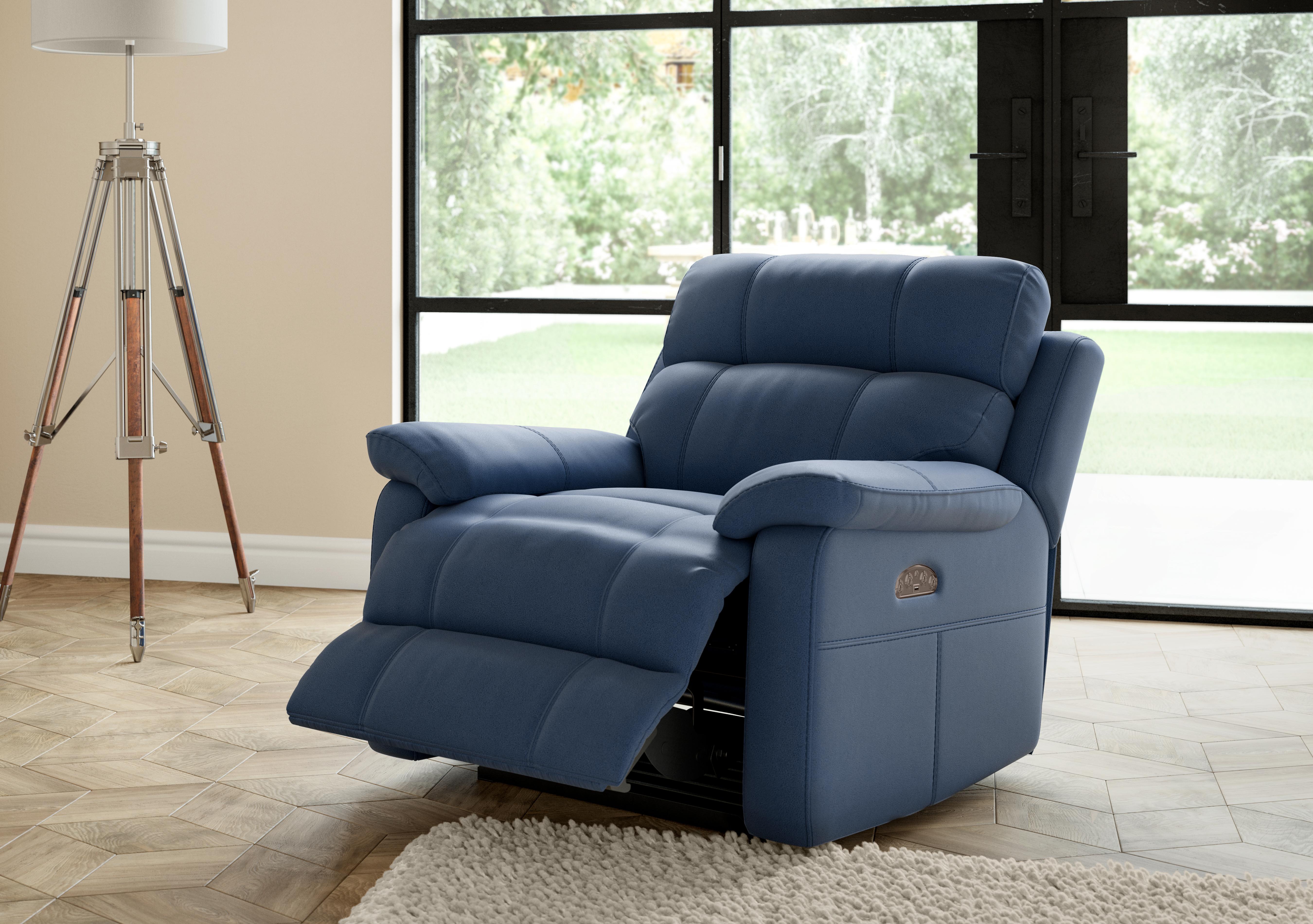 Relax Station Komodo Fabric Recliner Armchair in  on Furniture Village