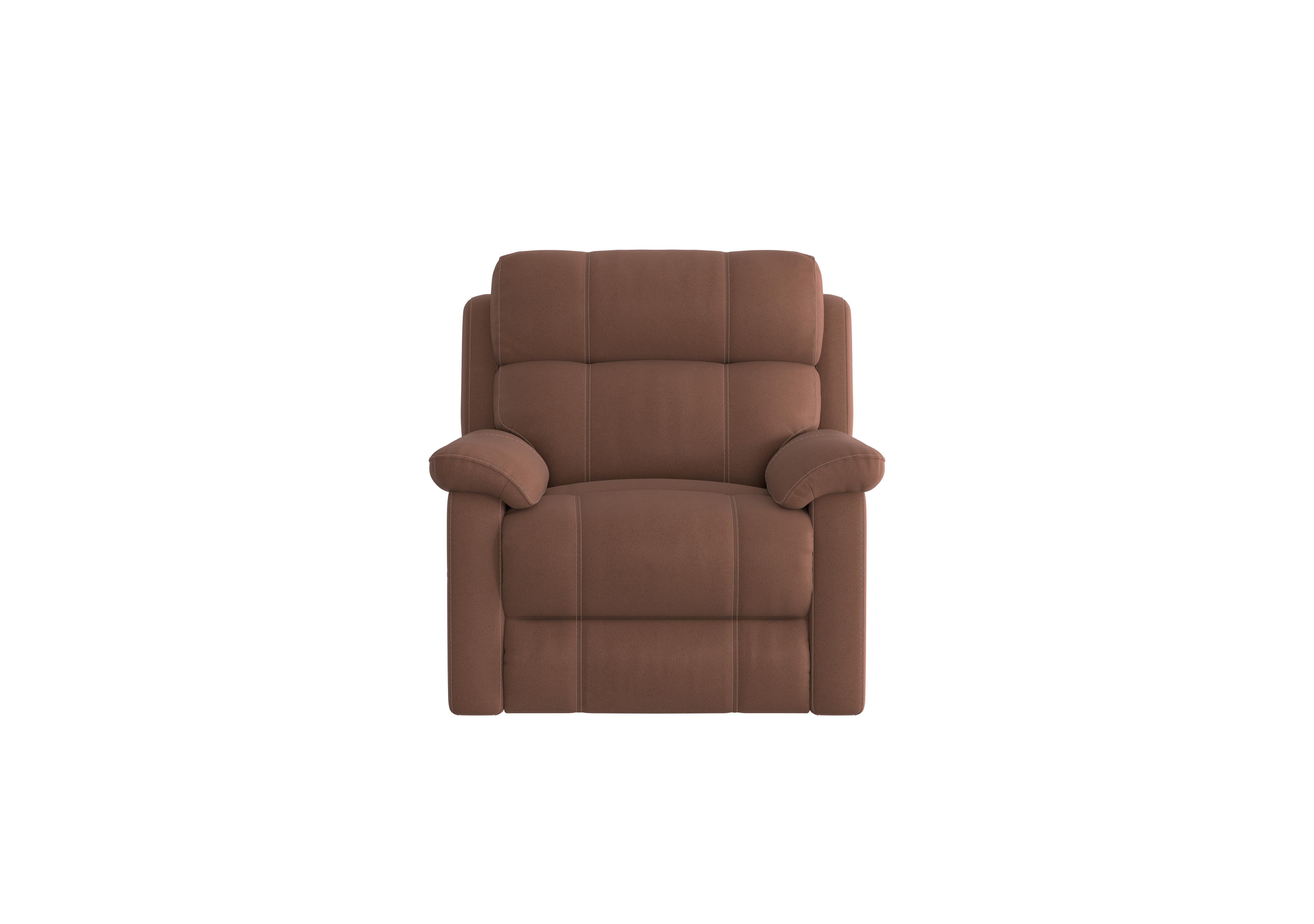 Relax Station Komodo Fabric Recliner Armchair in Bfa-Blj-R05 Hazelnut on Furniture Village