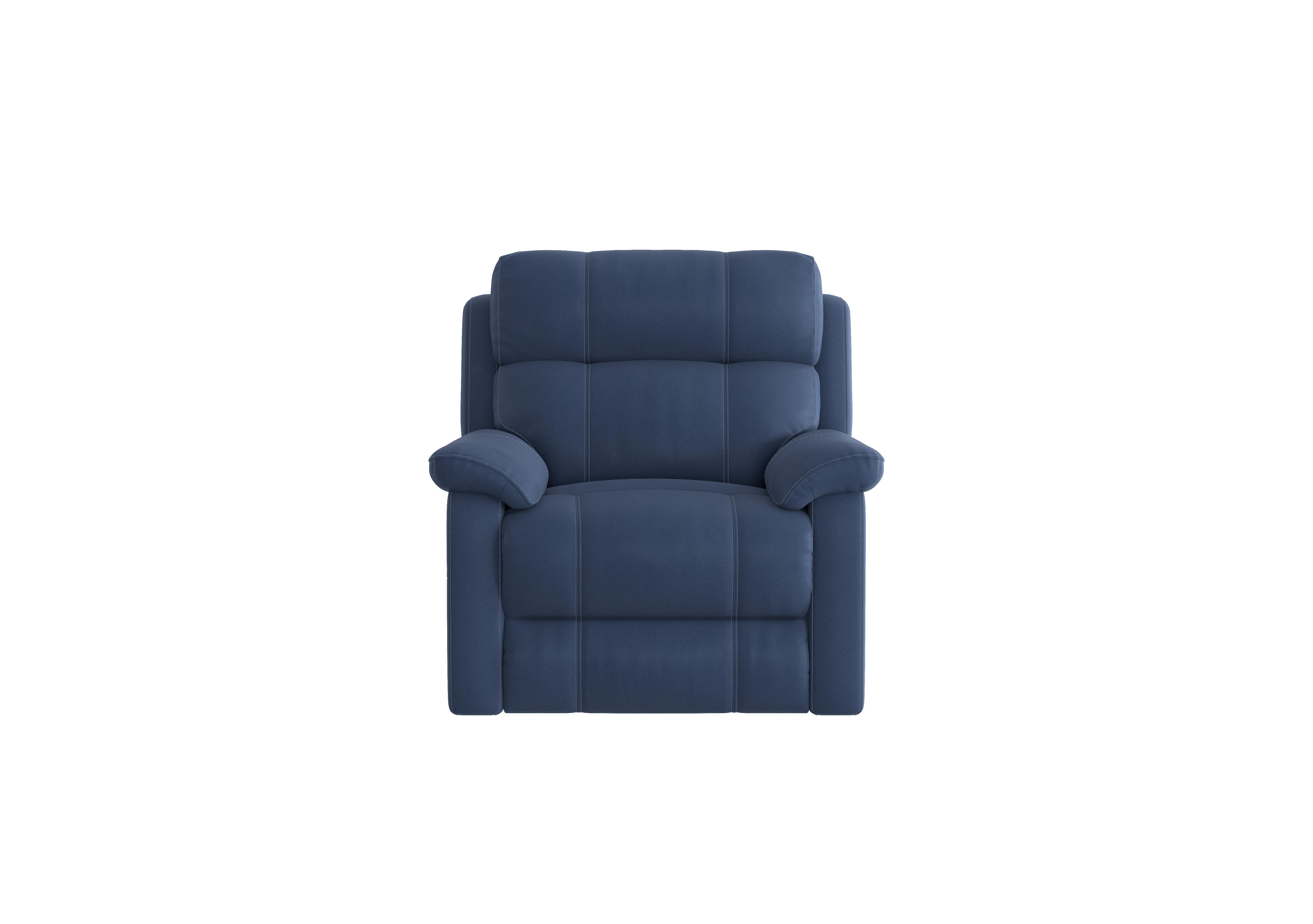 Relax Station Komodo Fabric Recliner Armchair in Bfa-Blj-R10 Blue on Furniture Village