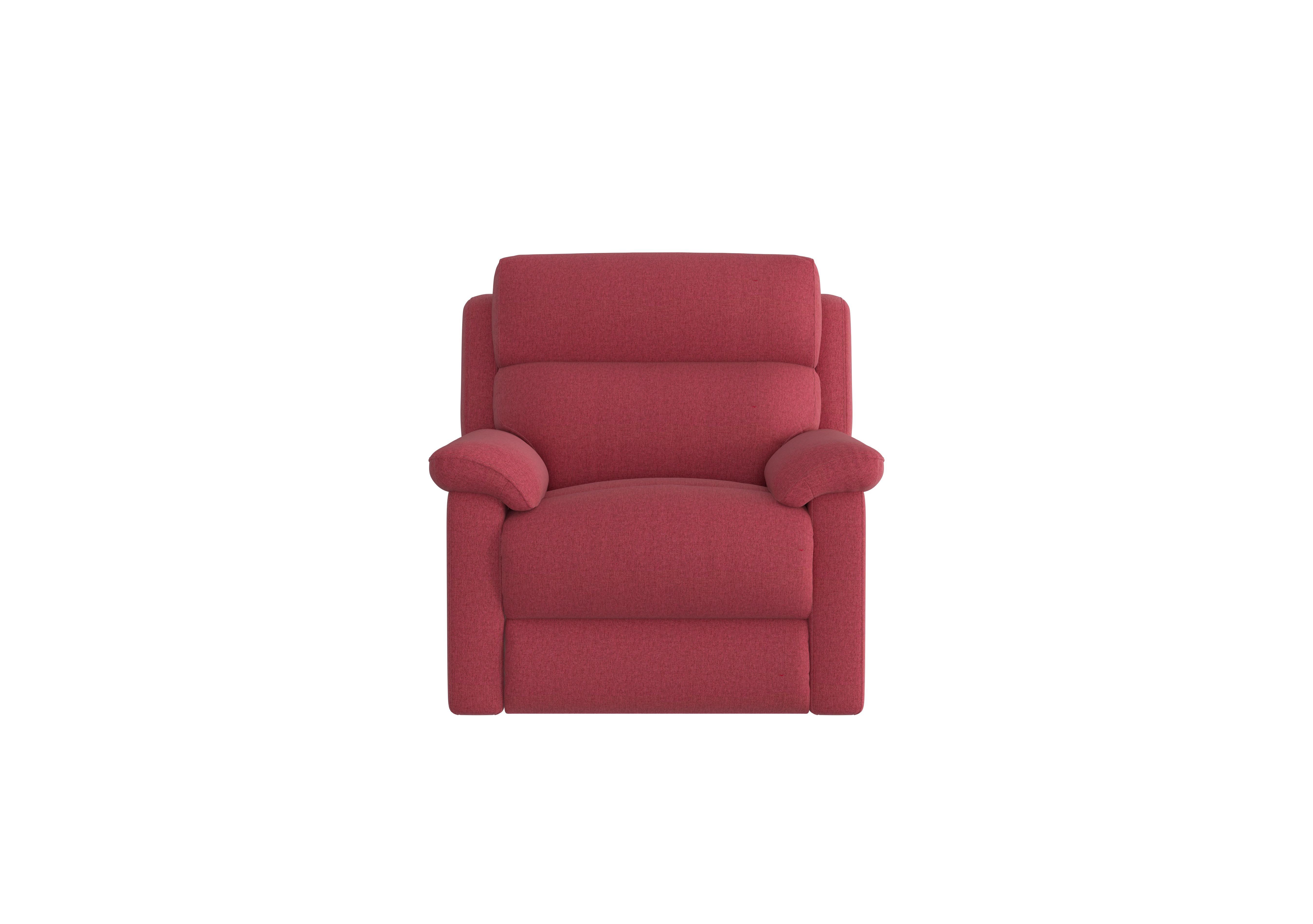 Relax Station Komodo Fabric Recliner Armchair in Fab-Blt-R29 Red on Furniture Village