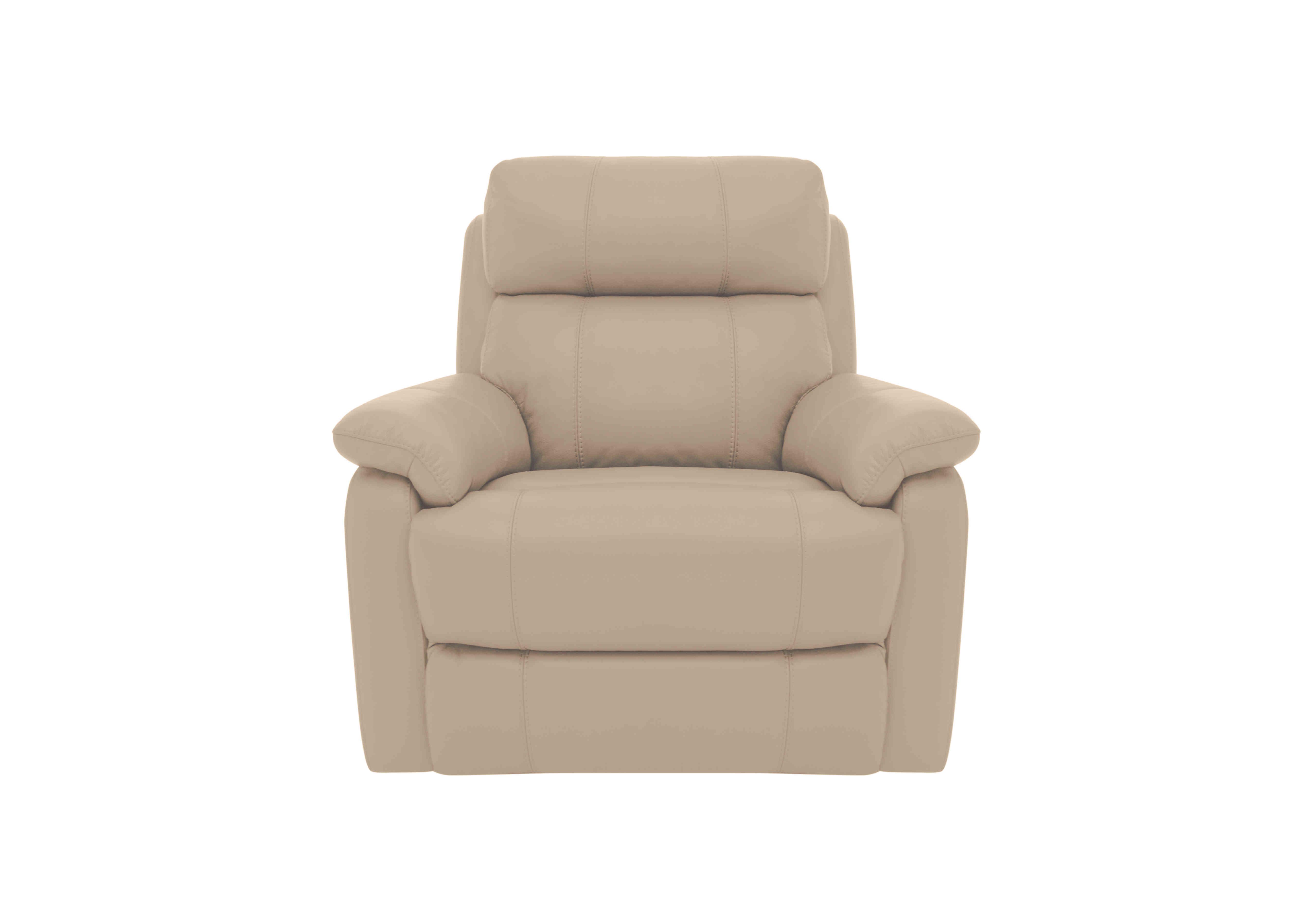 Relax Station Komodo Leather Power Armchair in Bv-039c Pebble on Furniture Village