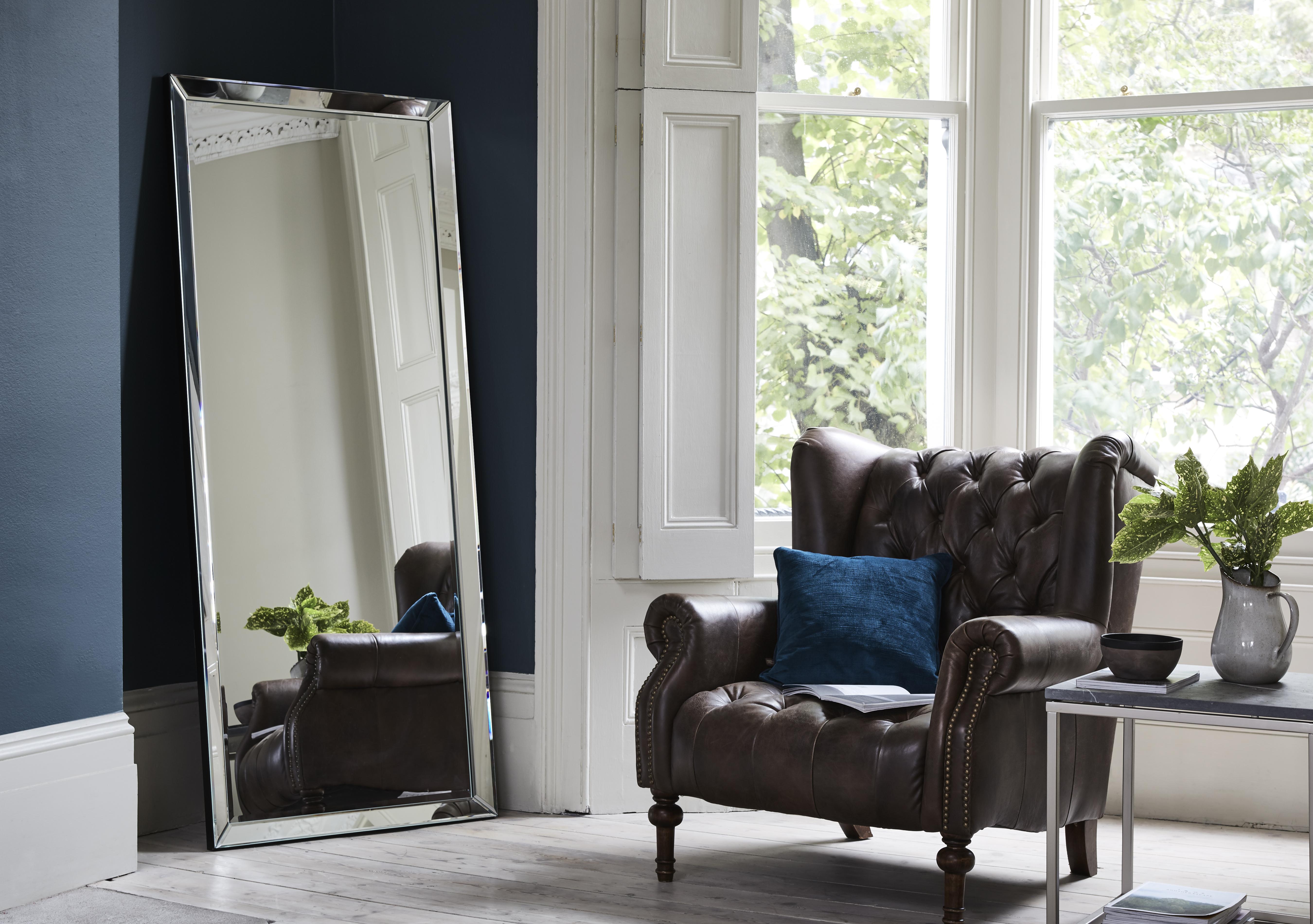 Luna Leaner Mirror in  on Furniture Village