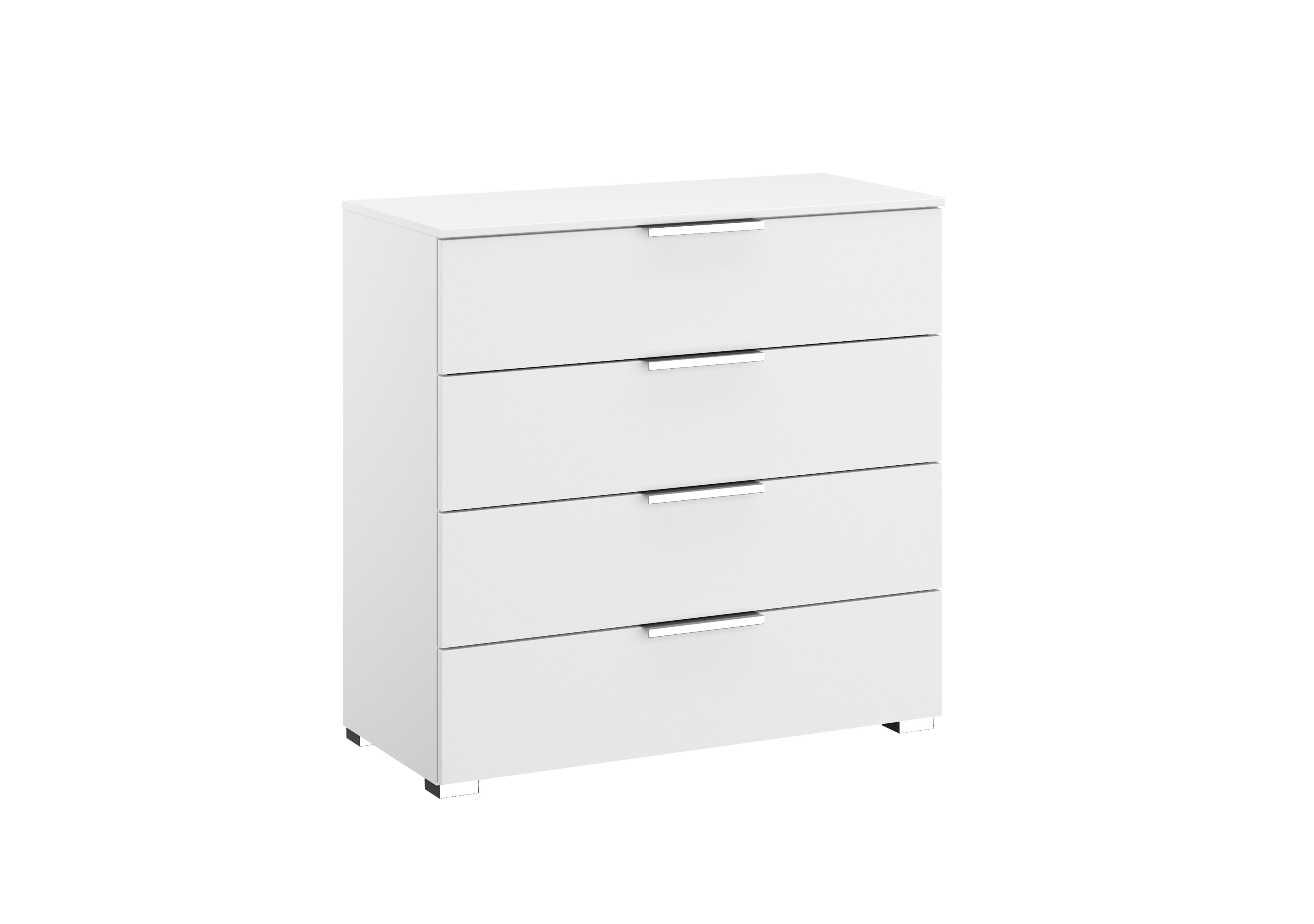 Formes Decor 4 Drawer Wide Chest in A130b White on Furniture Village