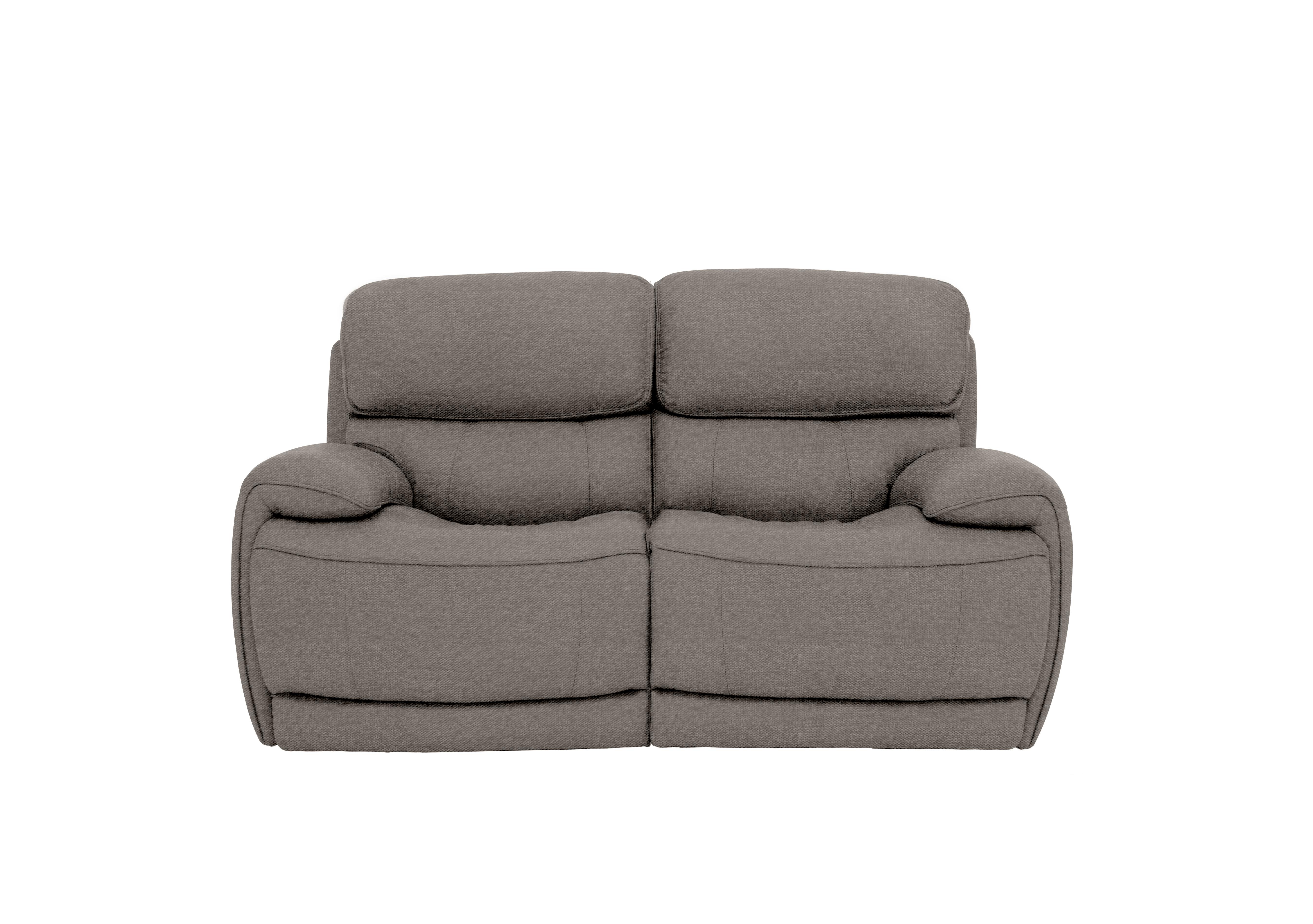 Rocco 2 Seater Fabric Power Rocker Sofa with Power Headrests in Fab-Ska-R31 Charcoal Gray on Furniture Village