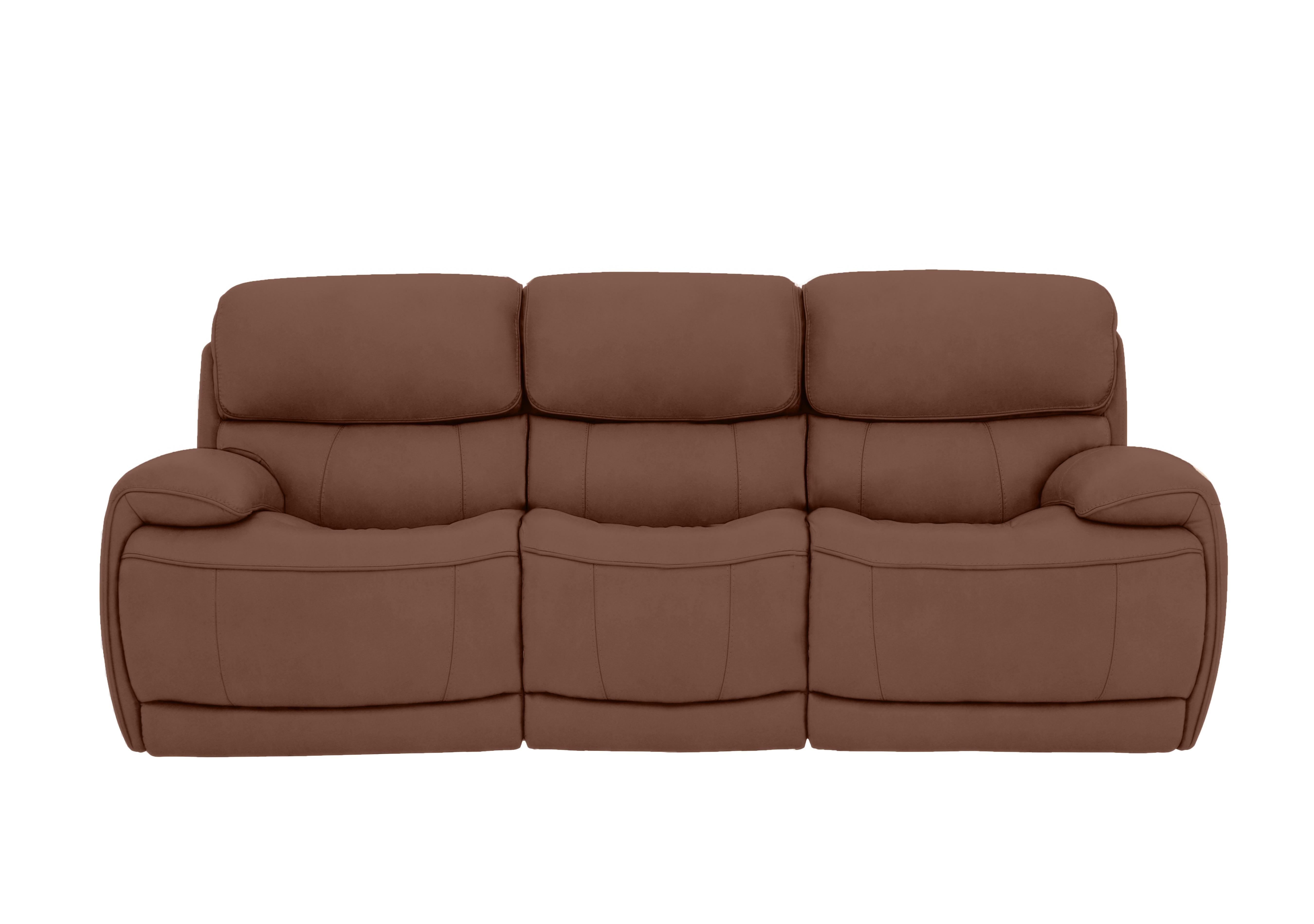 Rocco 3 Seater Fabric Power Rocker Sofa with Power Headrests in Bfa-Blj-R05 Hazelnut on Furniture Village