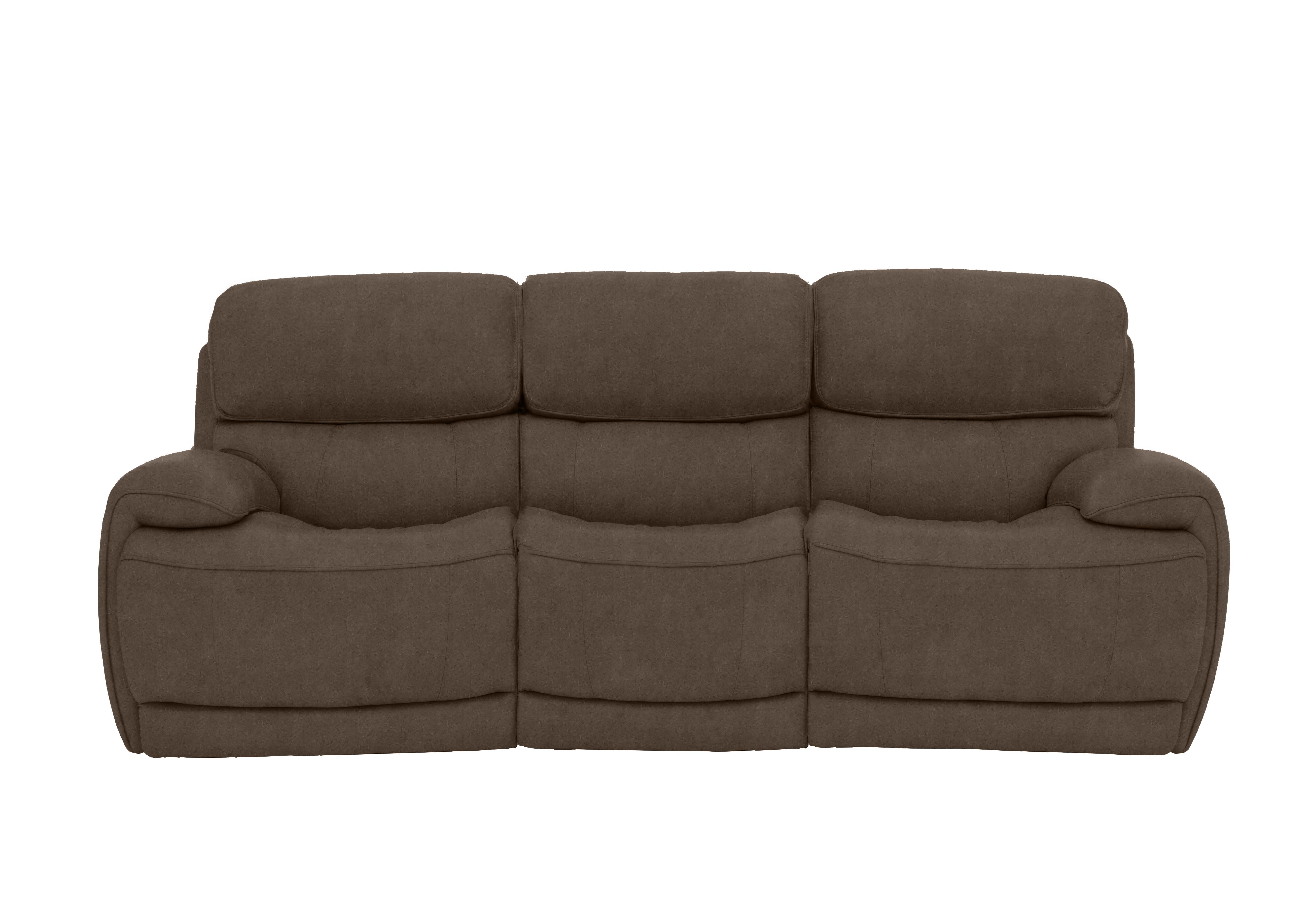 Rocco 3 Seater Fabric Power Rocker Sofa with Power Headrests in Bfa-Blj-R16 Grey on Furniture Village