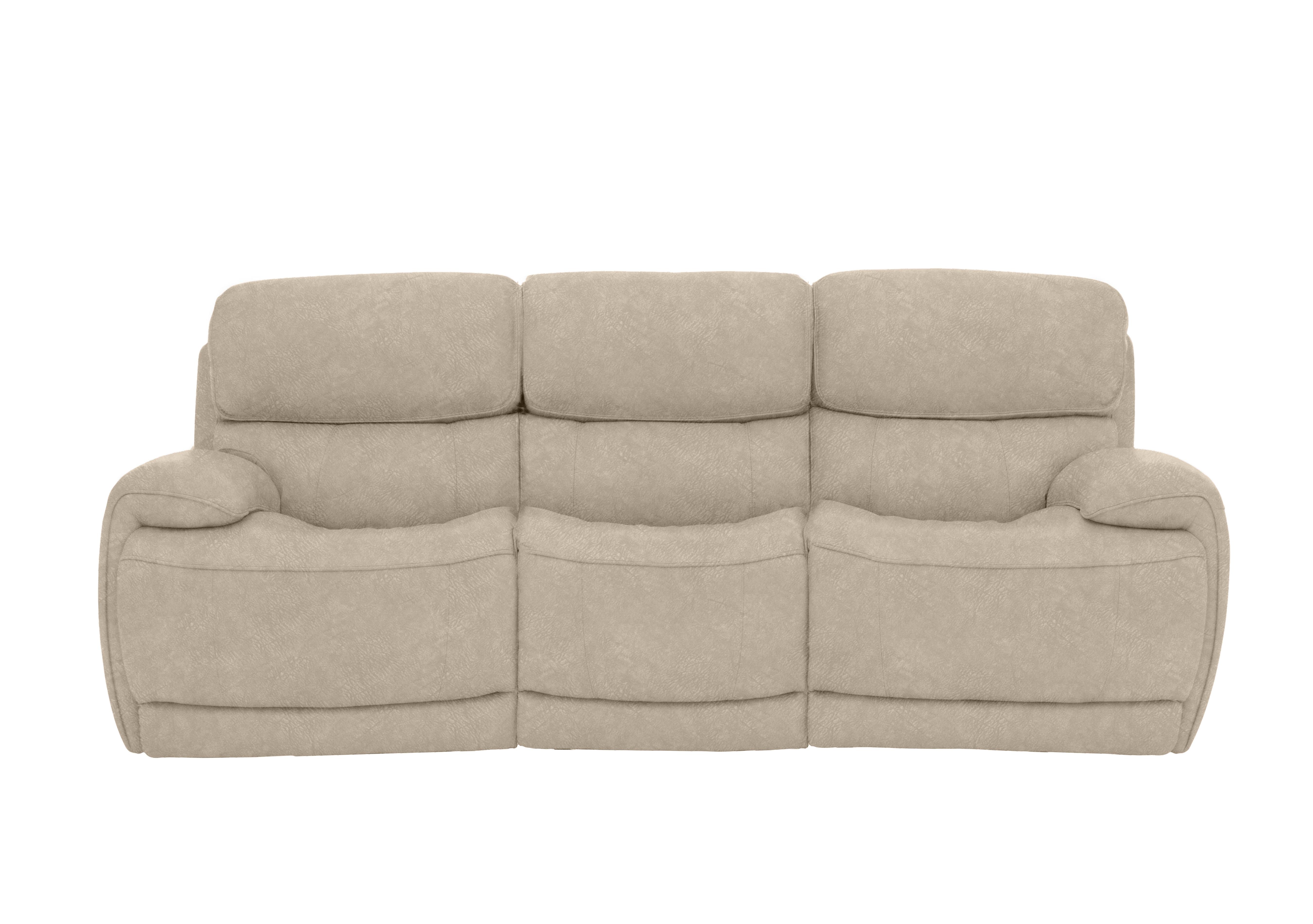Rocco 3 Seater Fabric Power Rocker Sofa with Power Headrests in Bfa-Bnn-R26 Fv2 Cream on Furniture Village