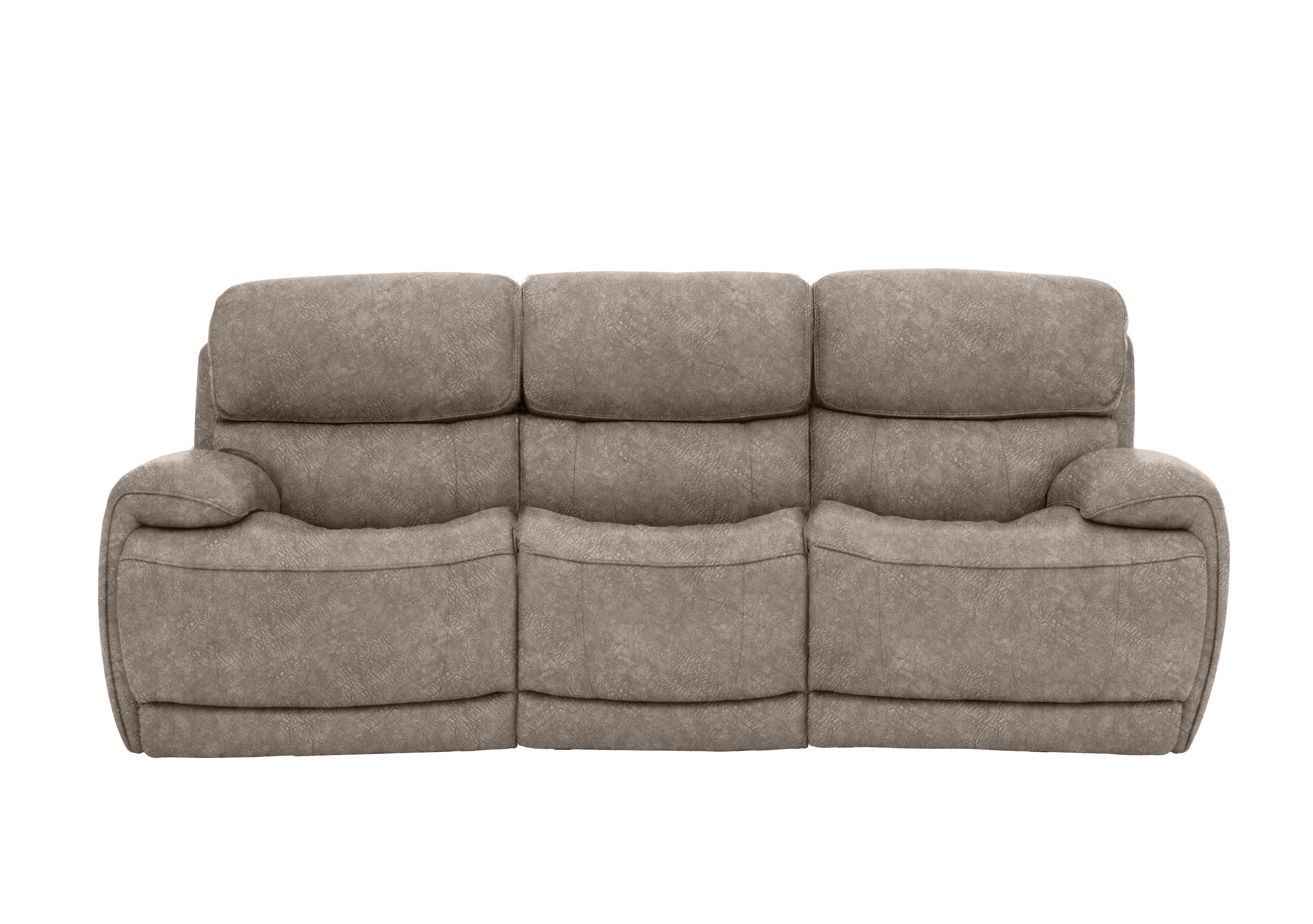 Rocco 3 Seater Fabric Power Rocker Sofa with Power Headrests in Bfa-Bnn-R29 Fv1 Mink on Furniture Village