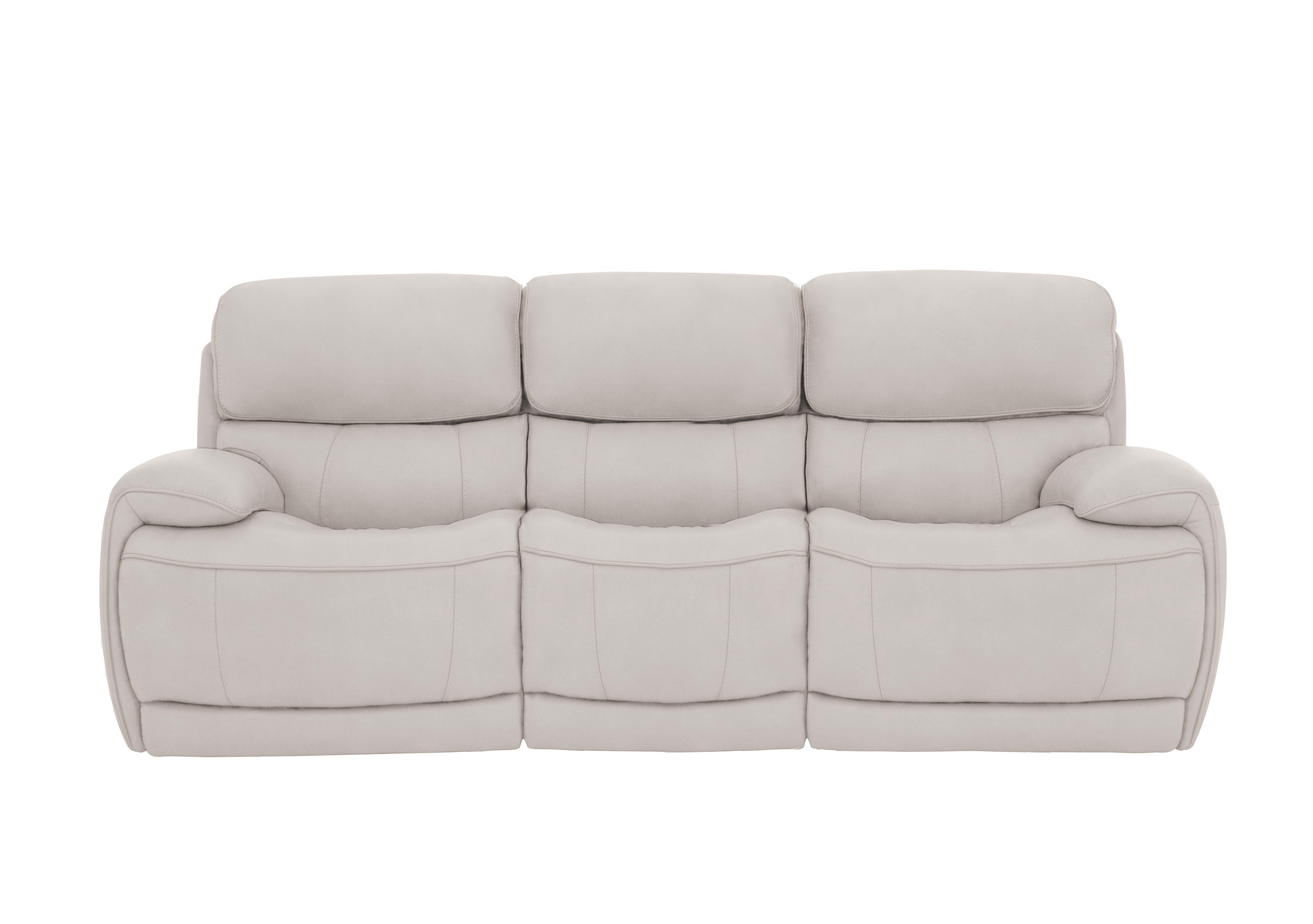 Rocco 3 Seater Fabric Power Rocker Sofa with Power Headrests in Bfa-Mad-R02 Feather on Furniture Village