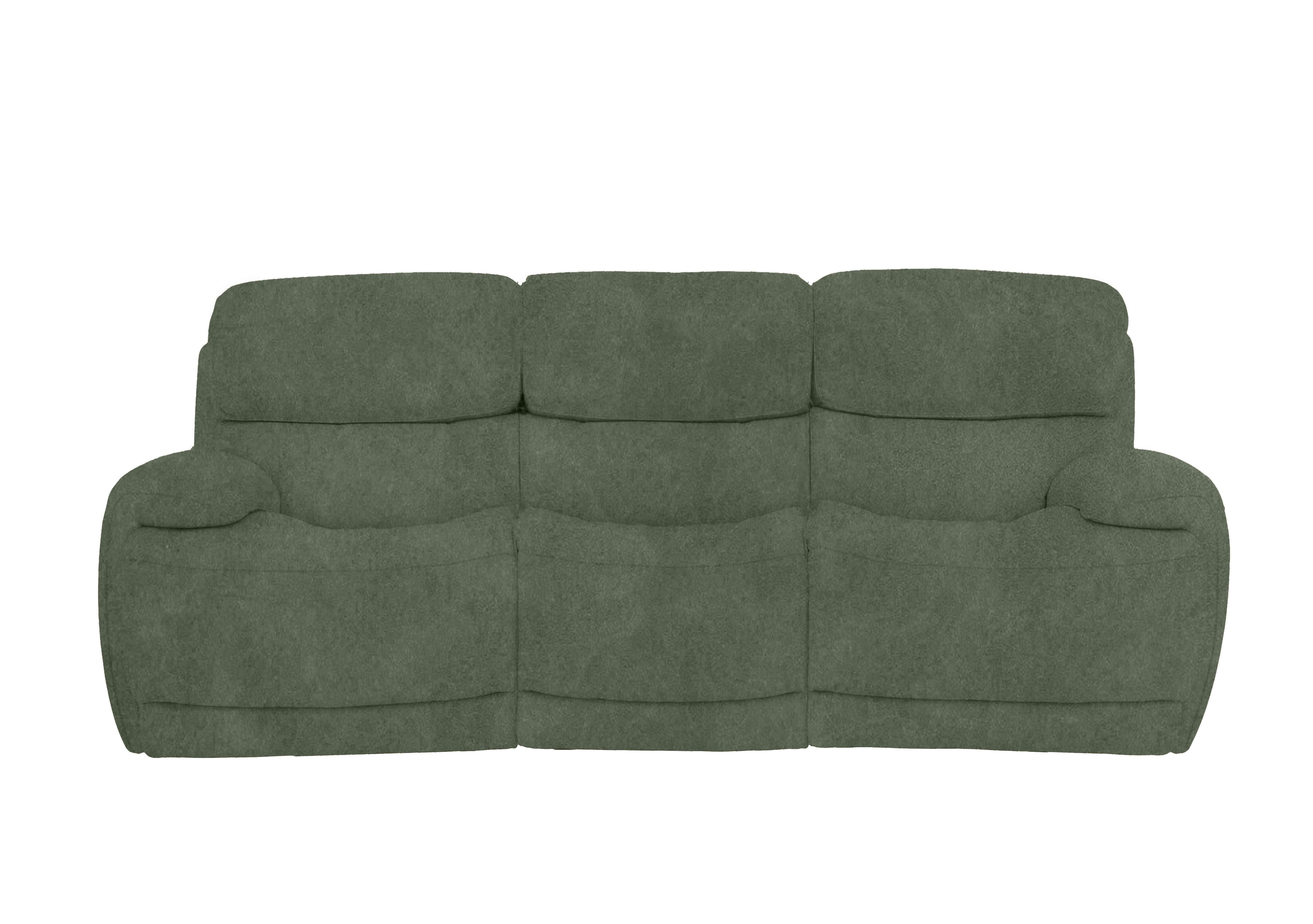 Rocco 3 Seater Fabric Power Rocker Sofa with Power Headrests in Bfa-Ori-R12 Olive on Furniture Village