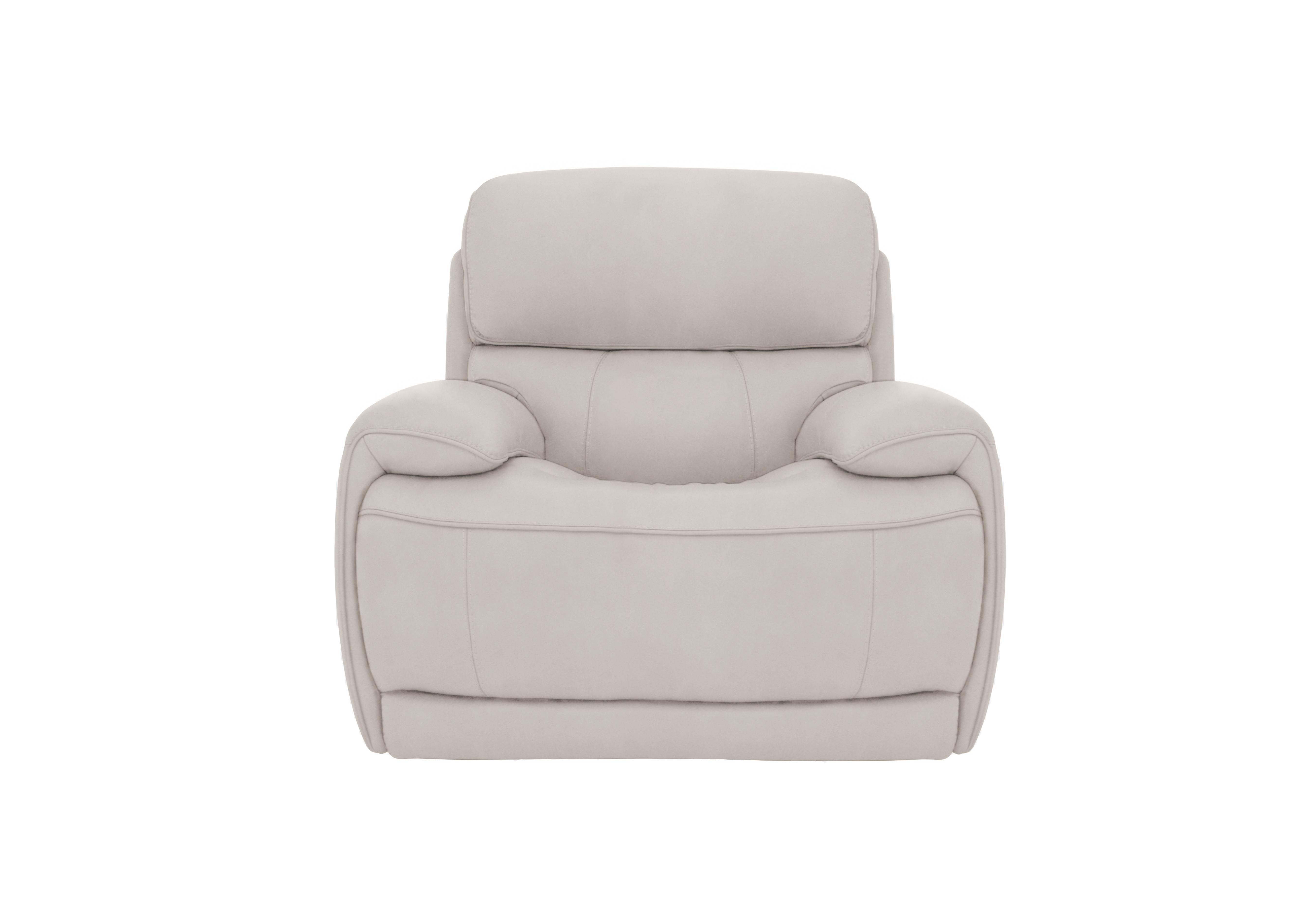 Rocco Fabric Rocker Armchair with Power Headrests in Bfa-Mad-R02 Feather on Furniture Village