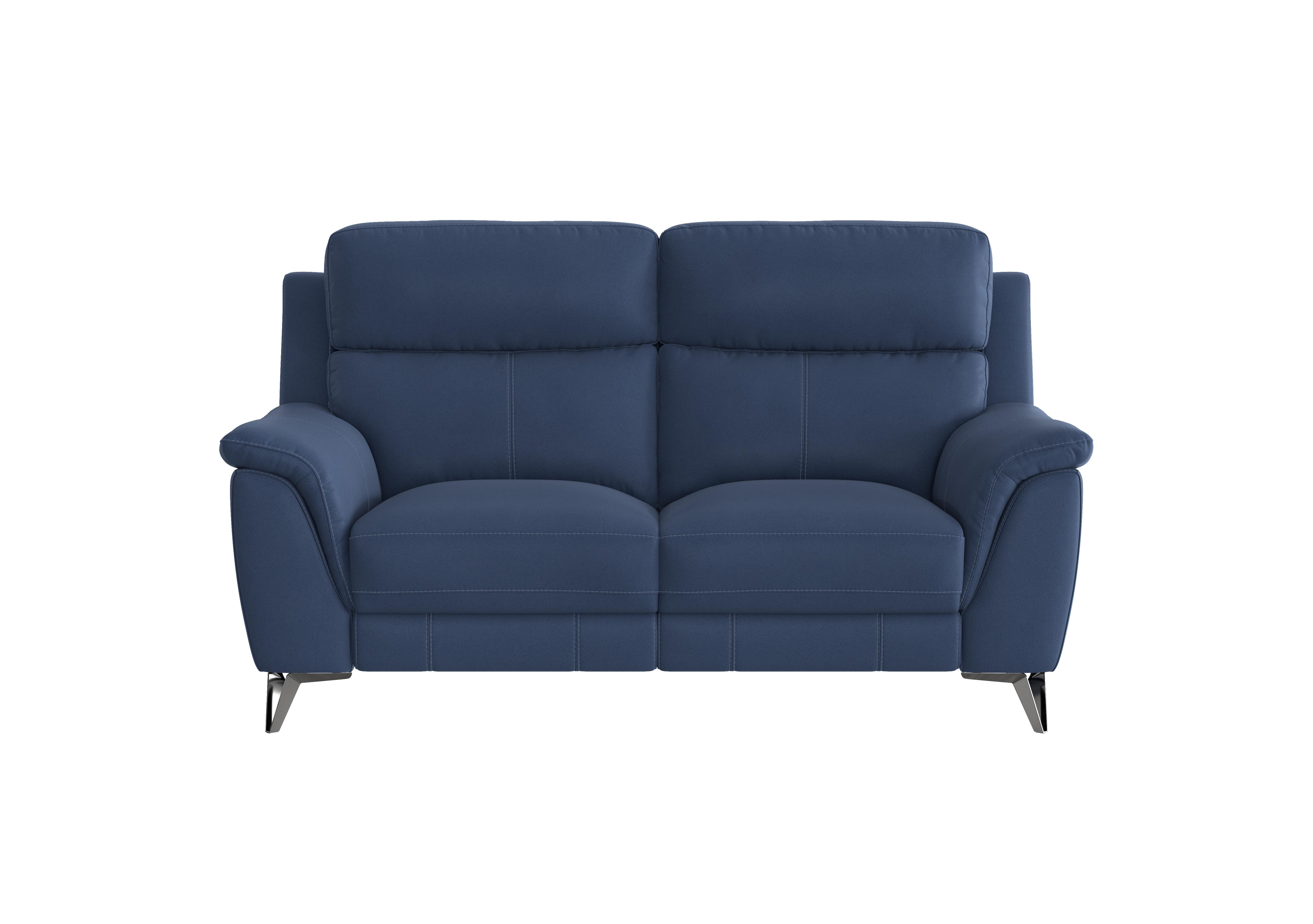 Contempo 2 Seater Fabric Sofa in Bfa-Blj-R10 Blue on Furniture Village