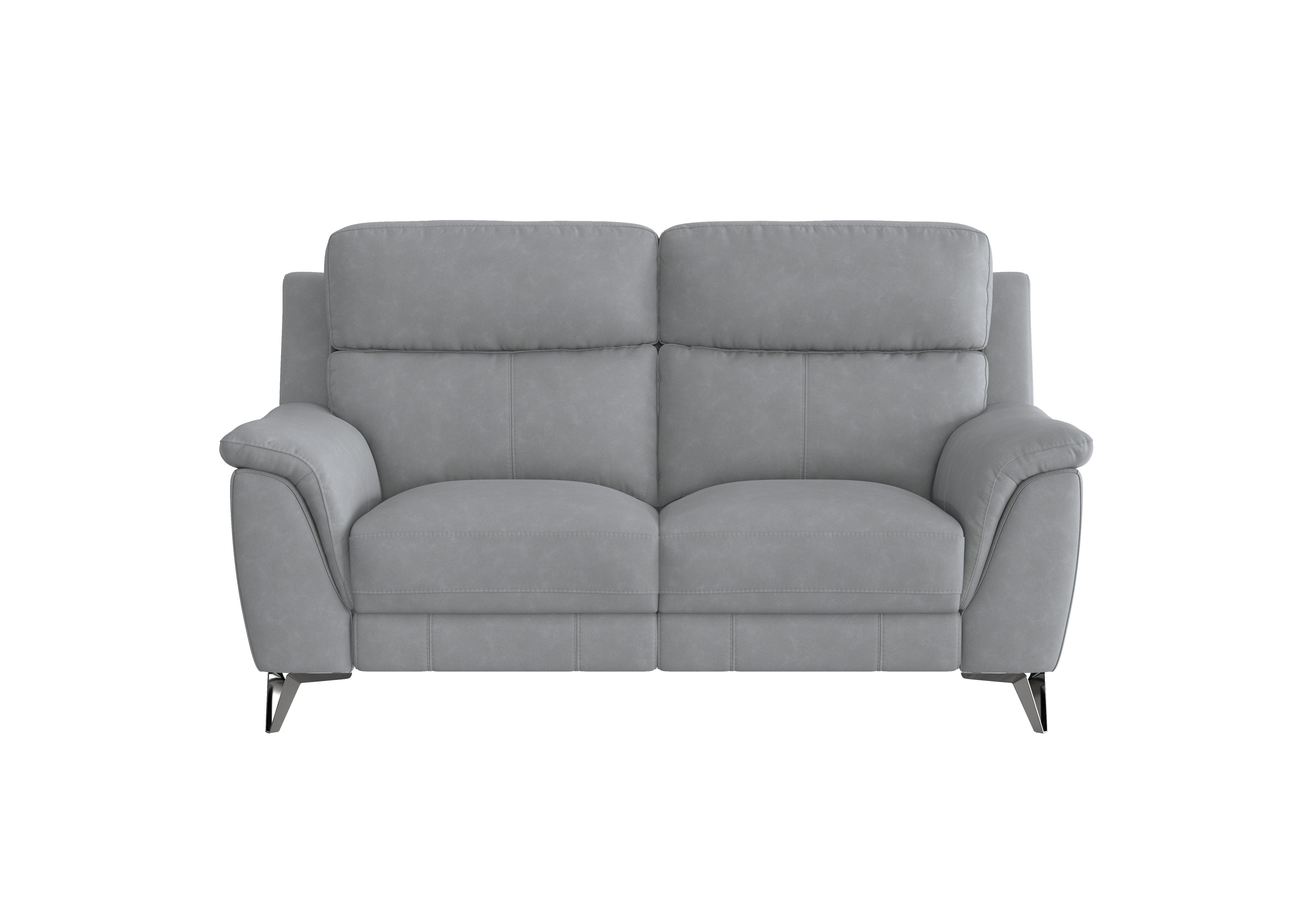 Contempo 2 Seater Fabric Sofa in Bfa-Ori-R07 Bluish Grey on Furniture Village
