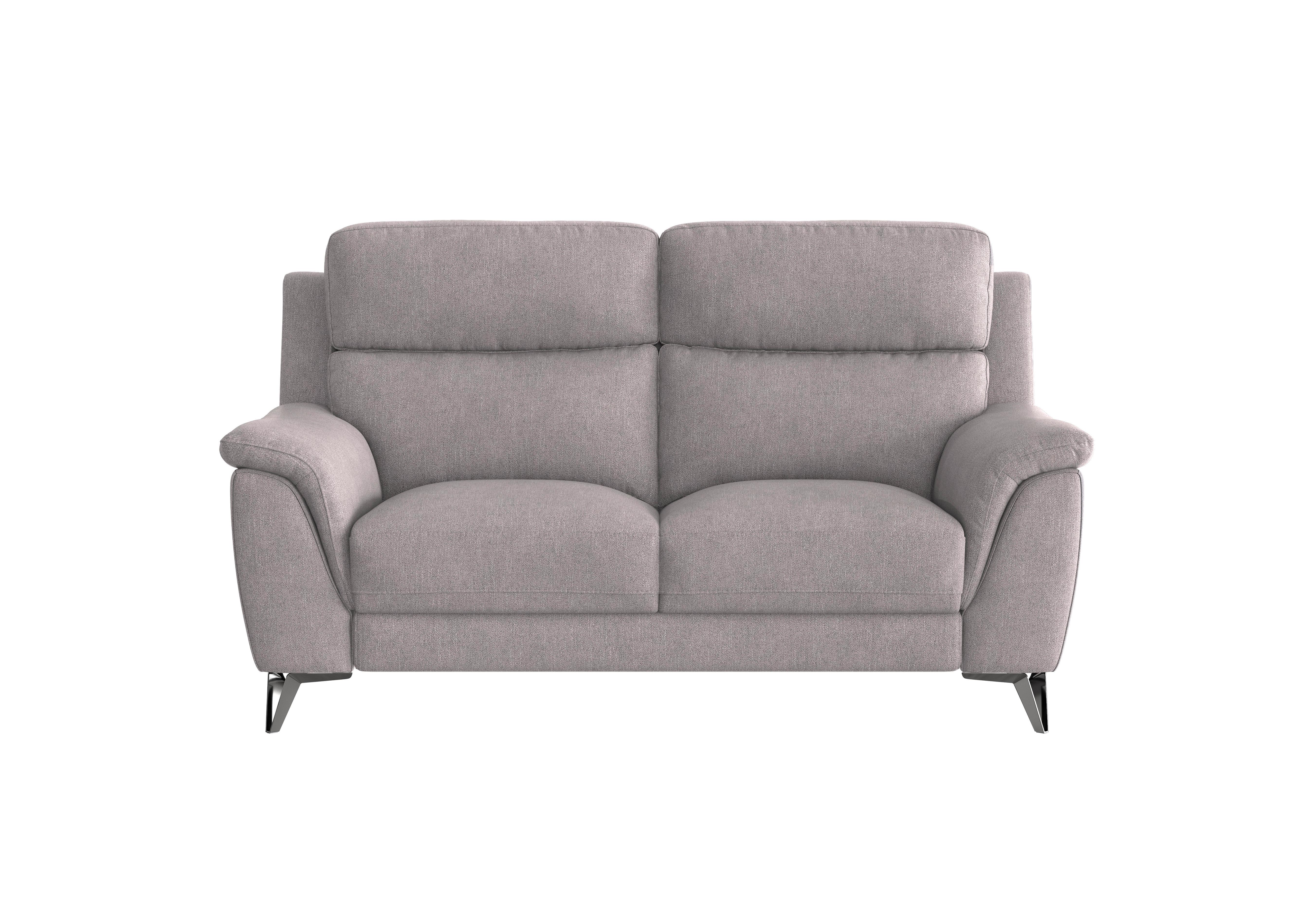 Contempo 2 Seater Fabric Sofa in Fab-Meo-R27 Pewter on Furniture Village
