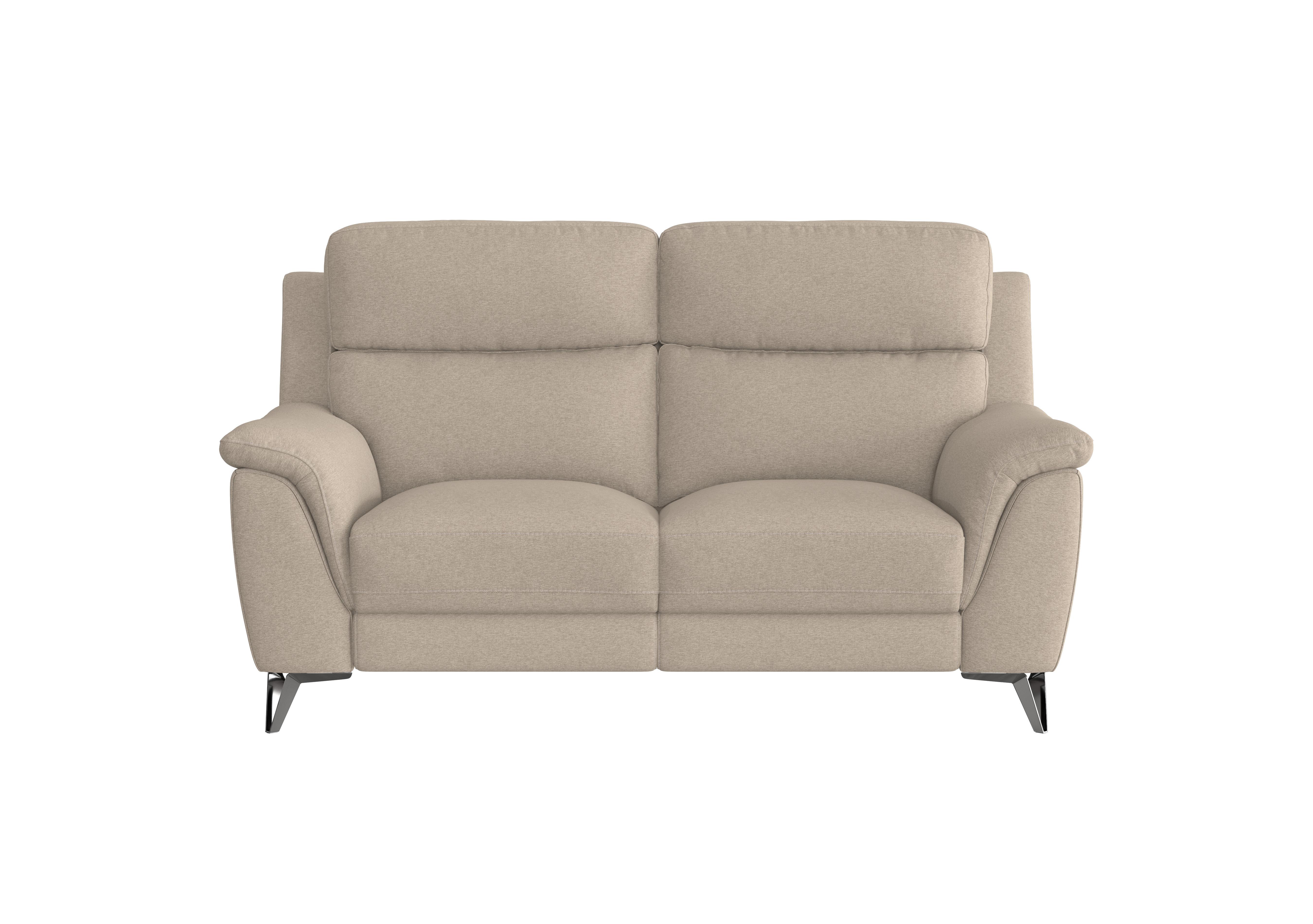 Contempo 2 Seater Fabric Sofa in Fab-Ska-R28 Beige on Furniture Village
