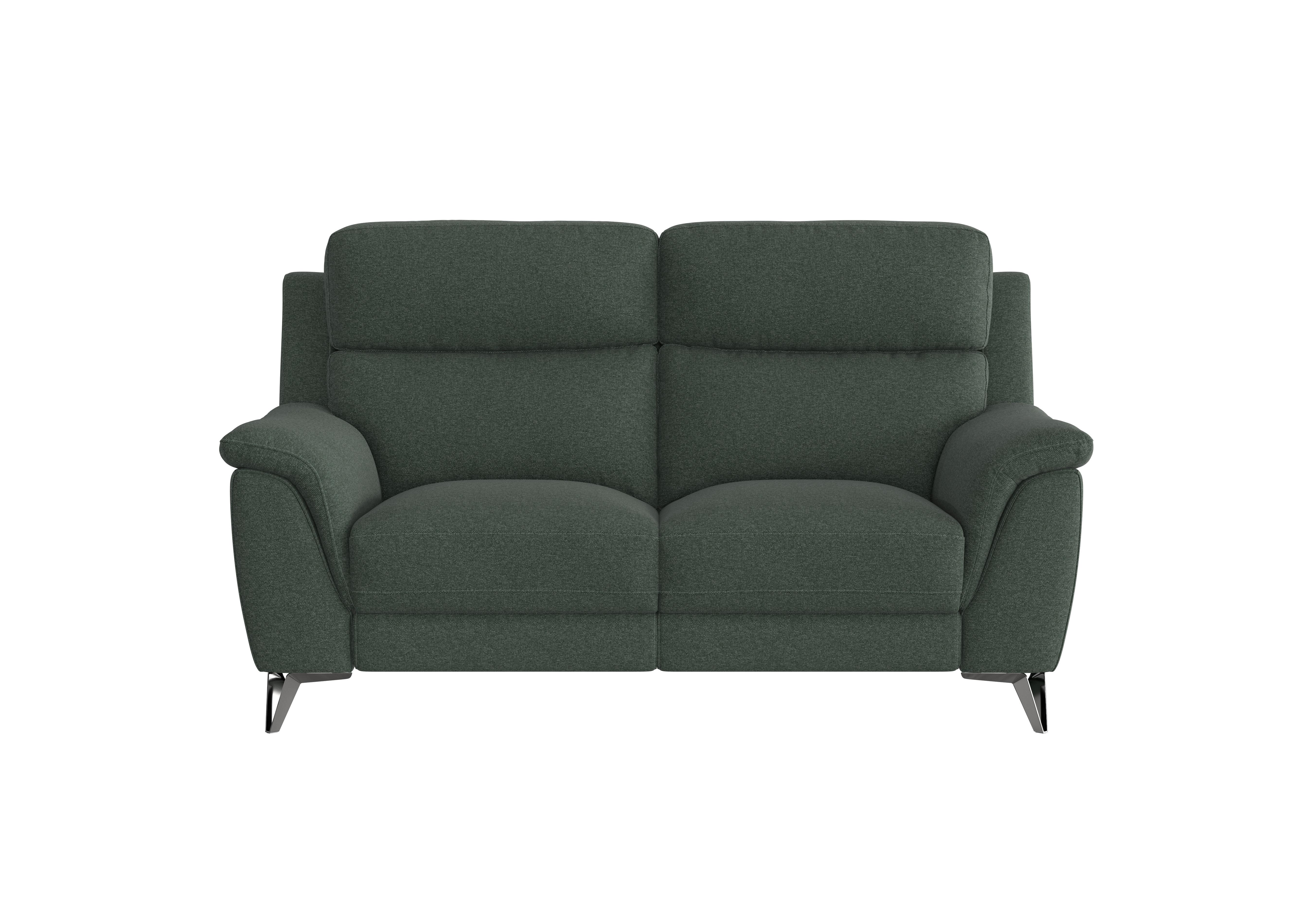 Contempo 2 Seater Fabric Sofa in Fab-Ska-R48 Moss Green on Furniture Village