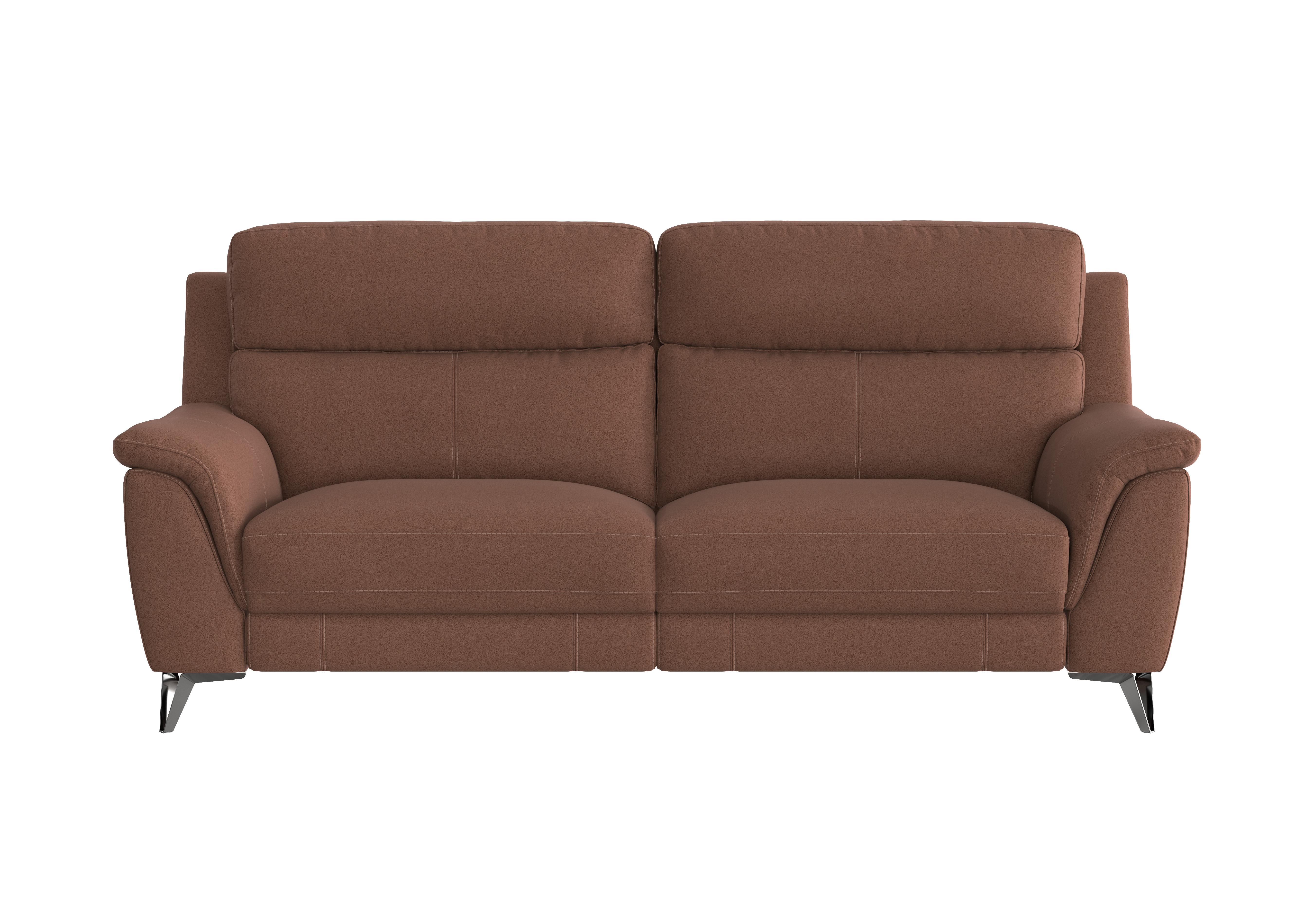 Contempo 3 Seater Fabric Sofa in Bfa-Blj-R05 Hazelnut on Furniture Village
