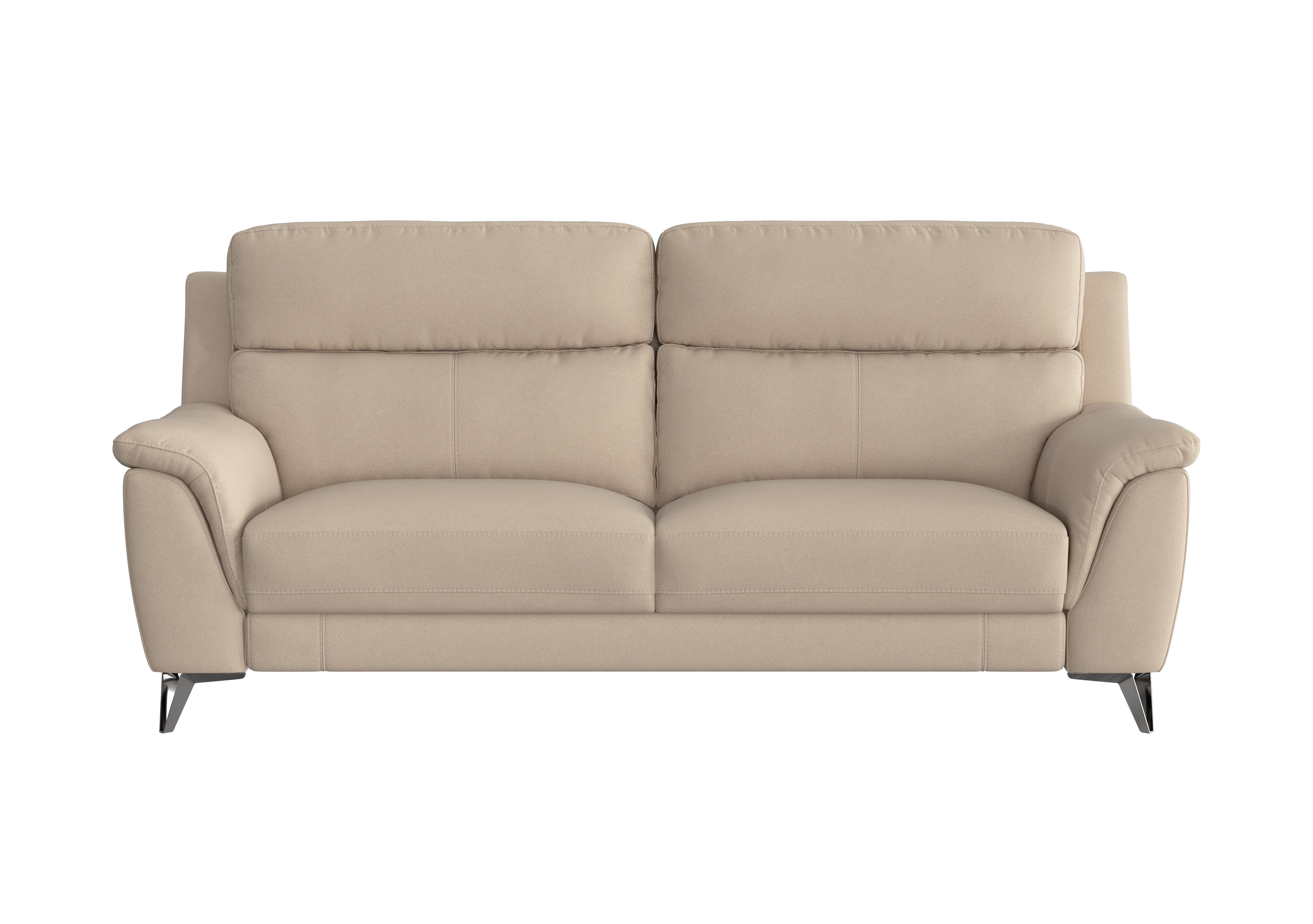 Contempo 3 Seater Fabric Sofa in Bfa-Blj-R20 Bisque on Furniture Village