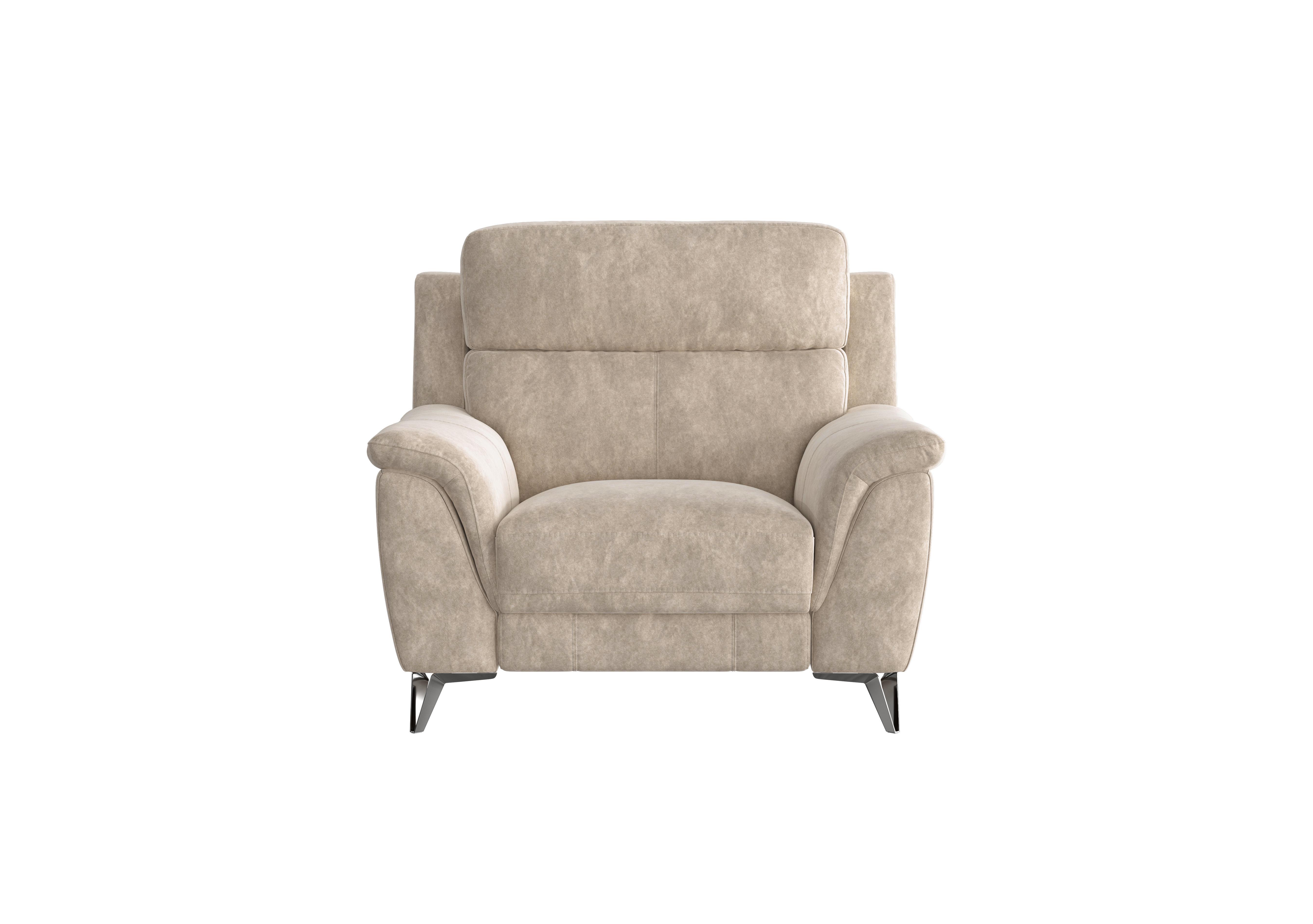Contempo Fabric Armchair in Bfa-Bnn-R26 Fv2 Cream on Furniture Village