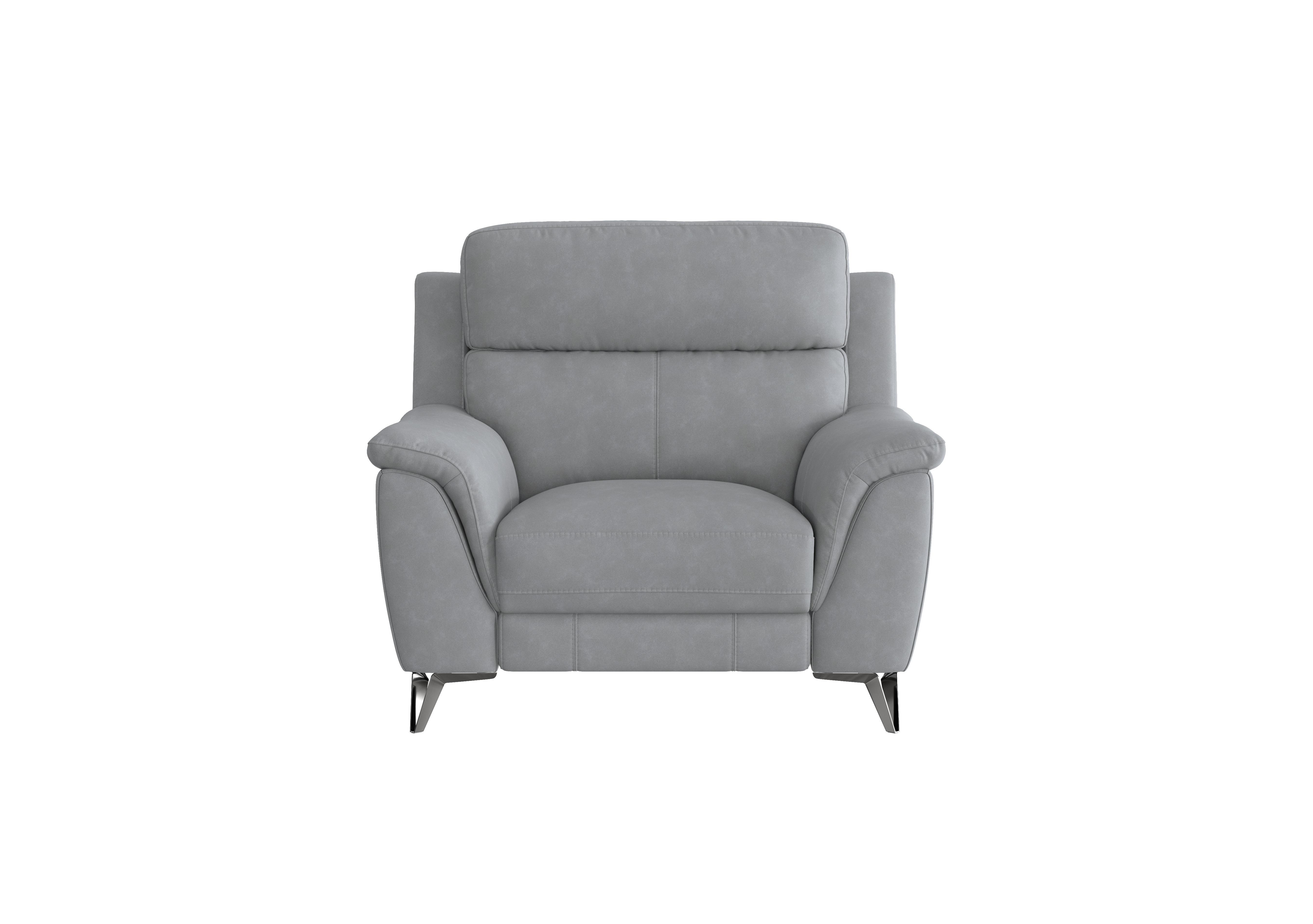 Contempo Fabric Armchair in Bfa-Ori-R07 Bluish Grey on Furniture Village