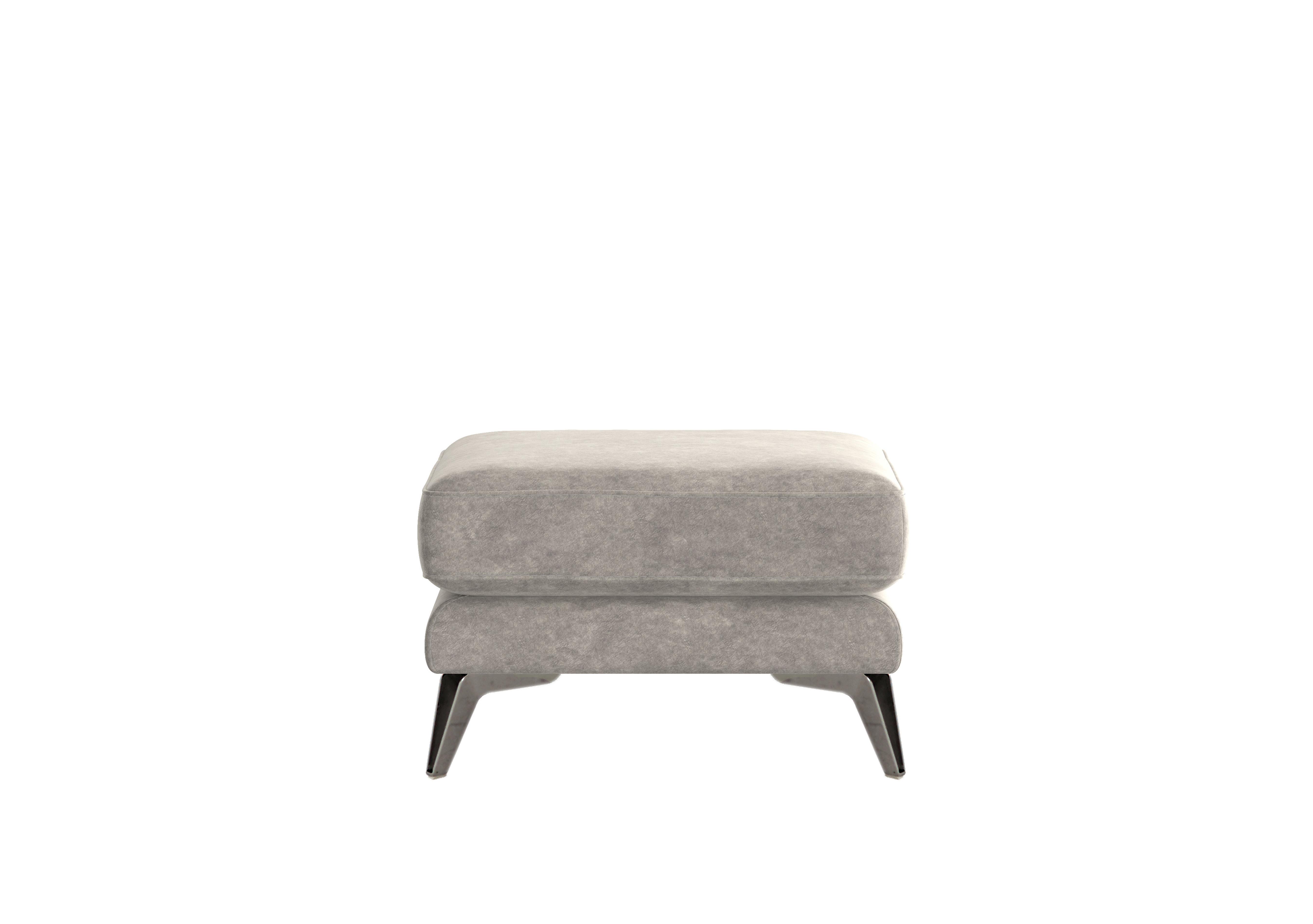 Contempo Fabric Footstool in Bfa-Bnn-R28 Fv3 Grey on Furniture Village