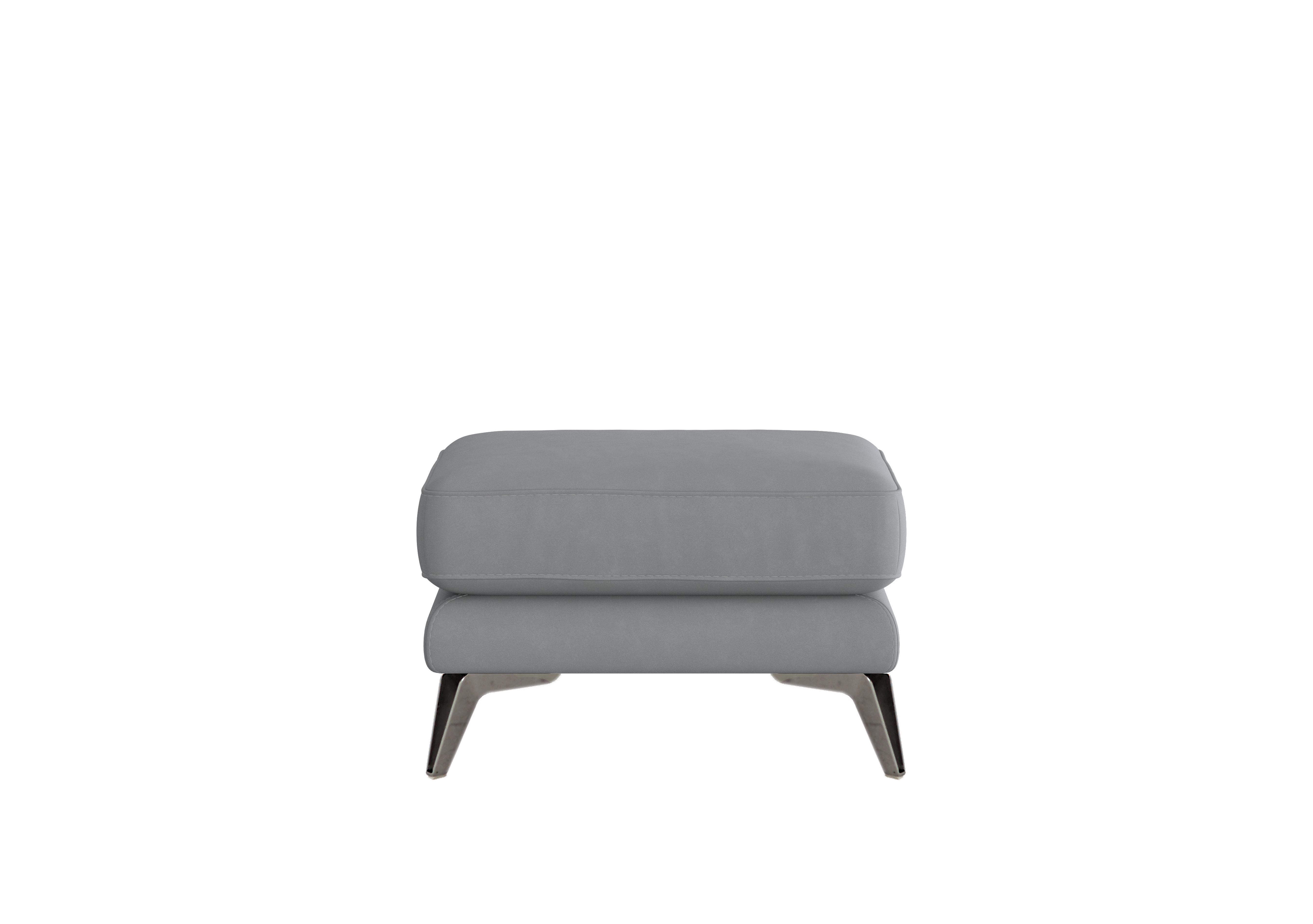 Contempo Fabric Footstool in Bfa-Ori-R07 Bluish Grey on Furniture Village