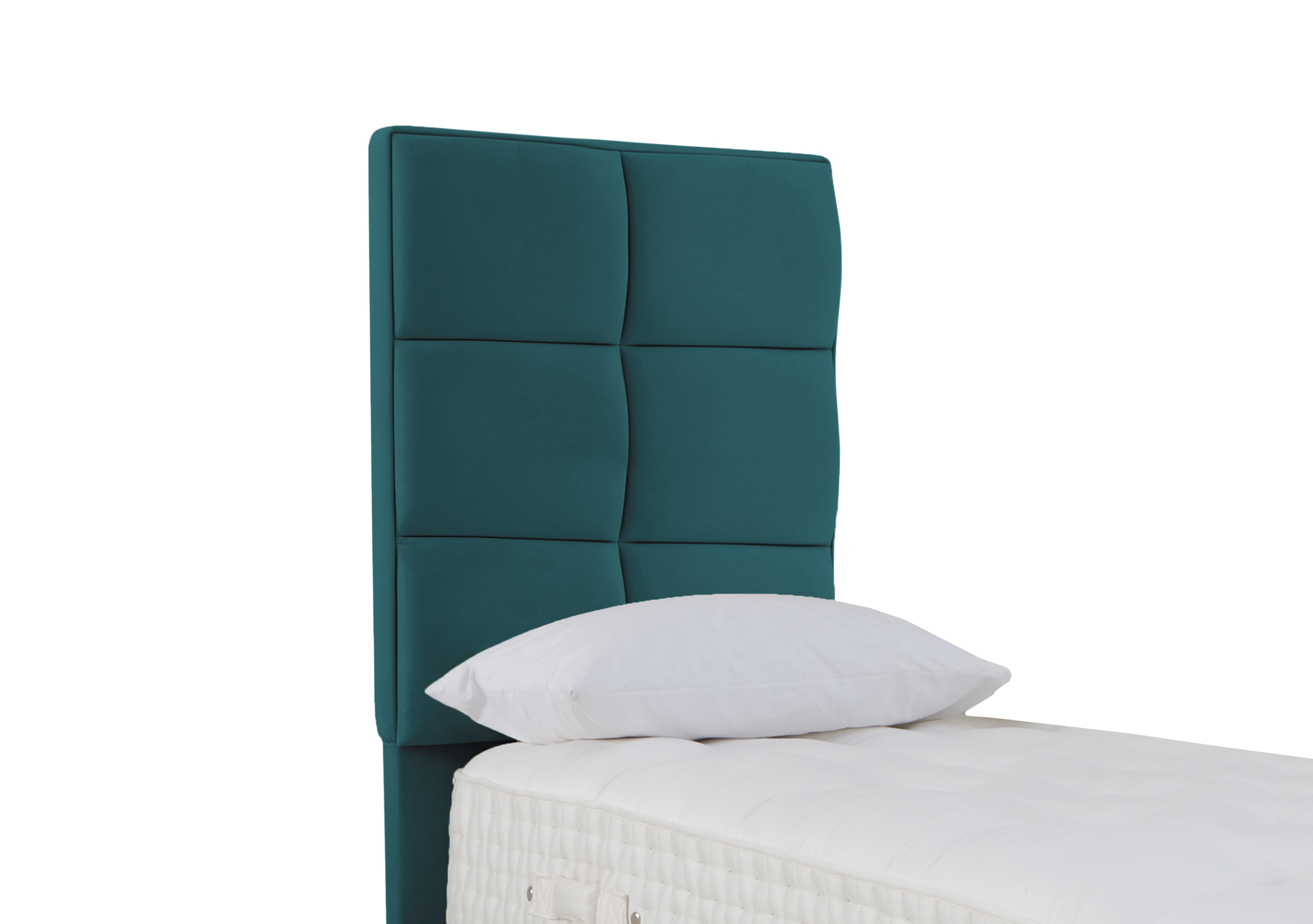 Chestnut Floor Standing Headboard in Seven Emerald on Furniture Village