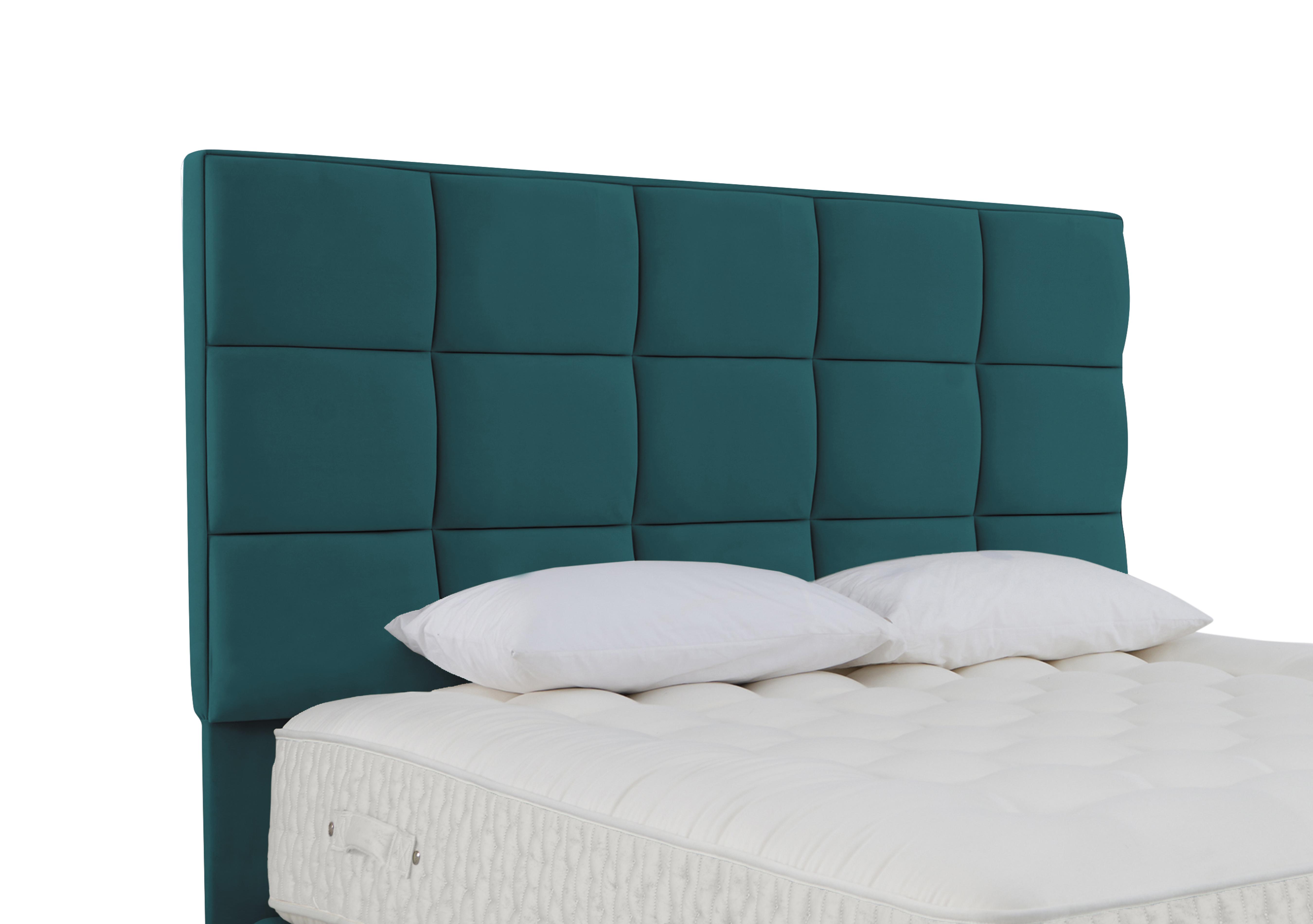 Chestnut Floor Standing Headboard in Seven Emerald on Furniture Village