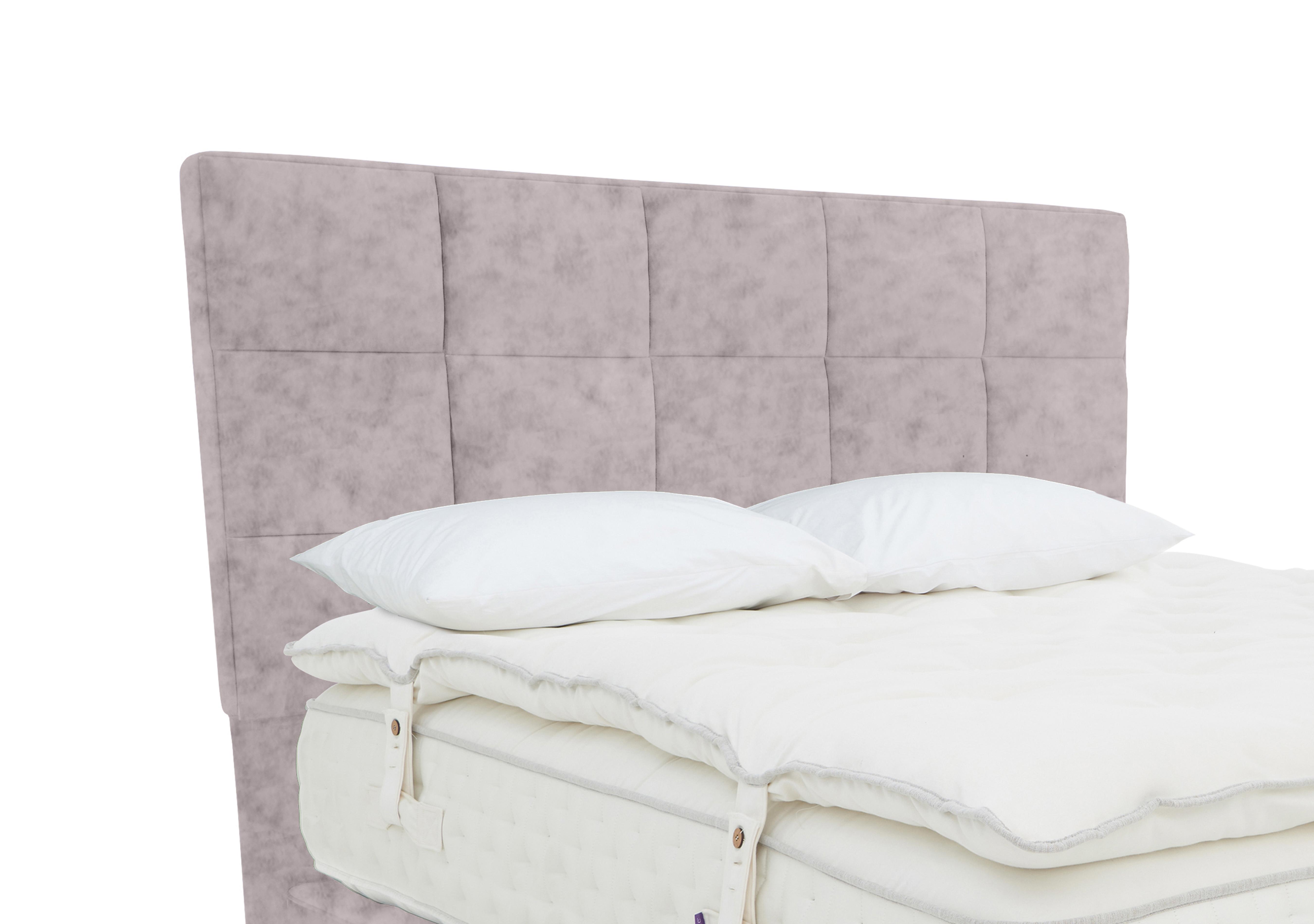 Chestnut Floor Standing Headboard in Opal Dusk on Furniture Village