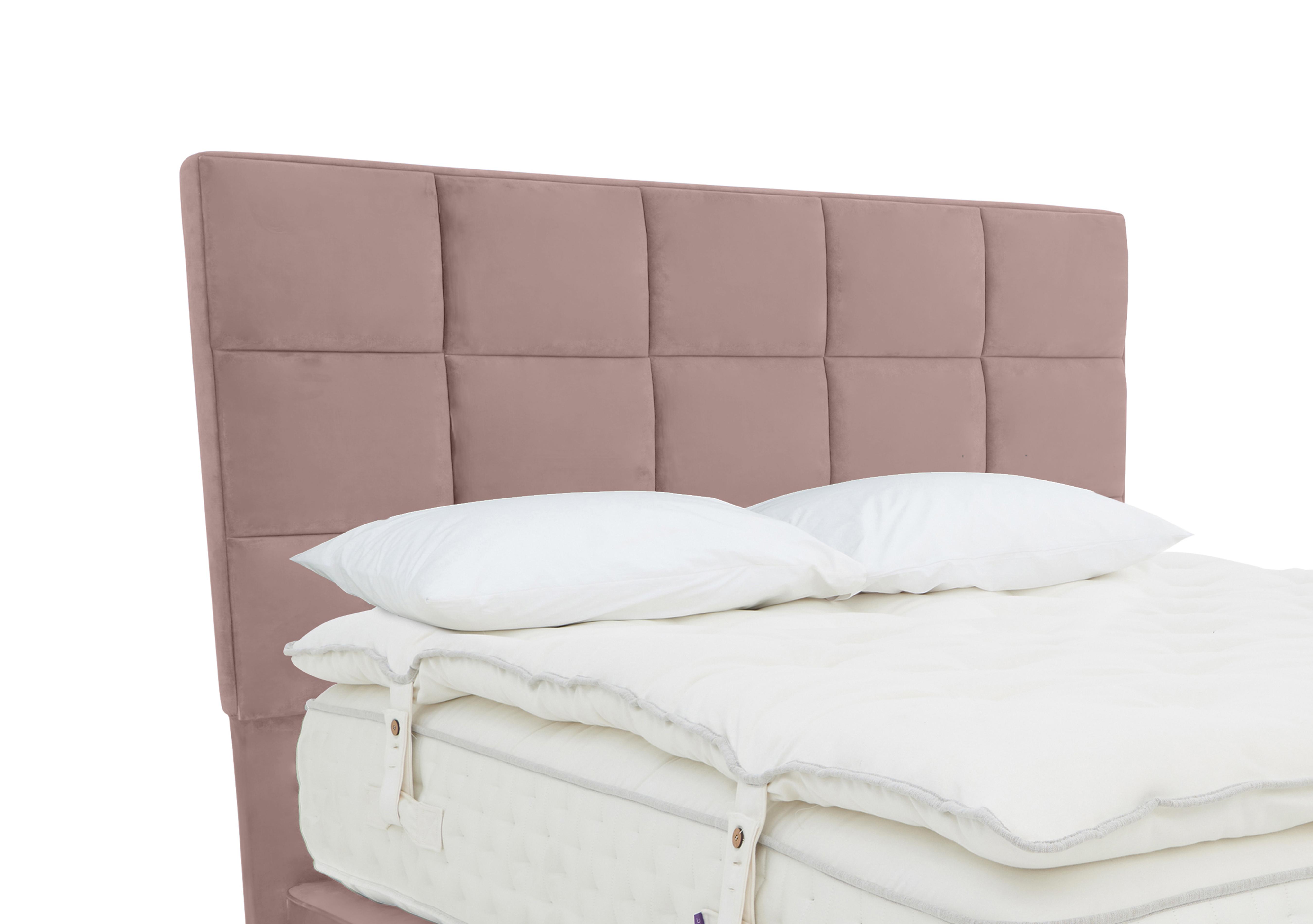 Chestnut Floor Standing Headboard in Seven Blossom on Furniture Village