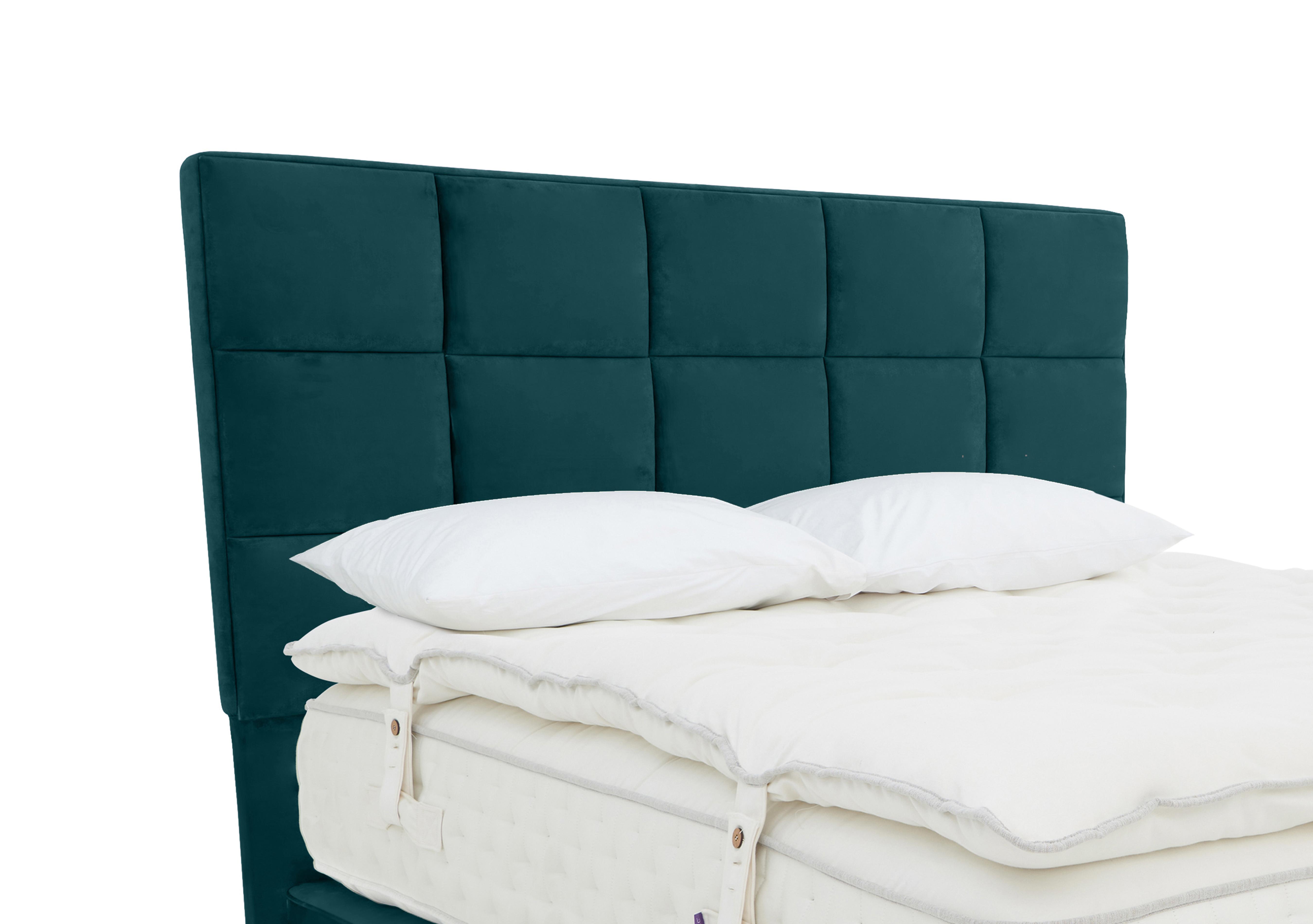 Chestnut Floor Standing Headboard in Seven Emerald on Furniture Village