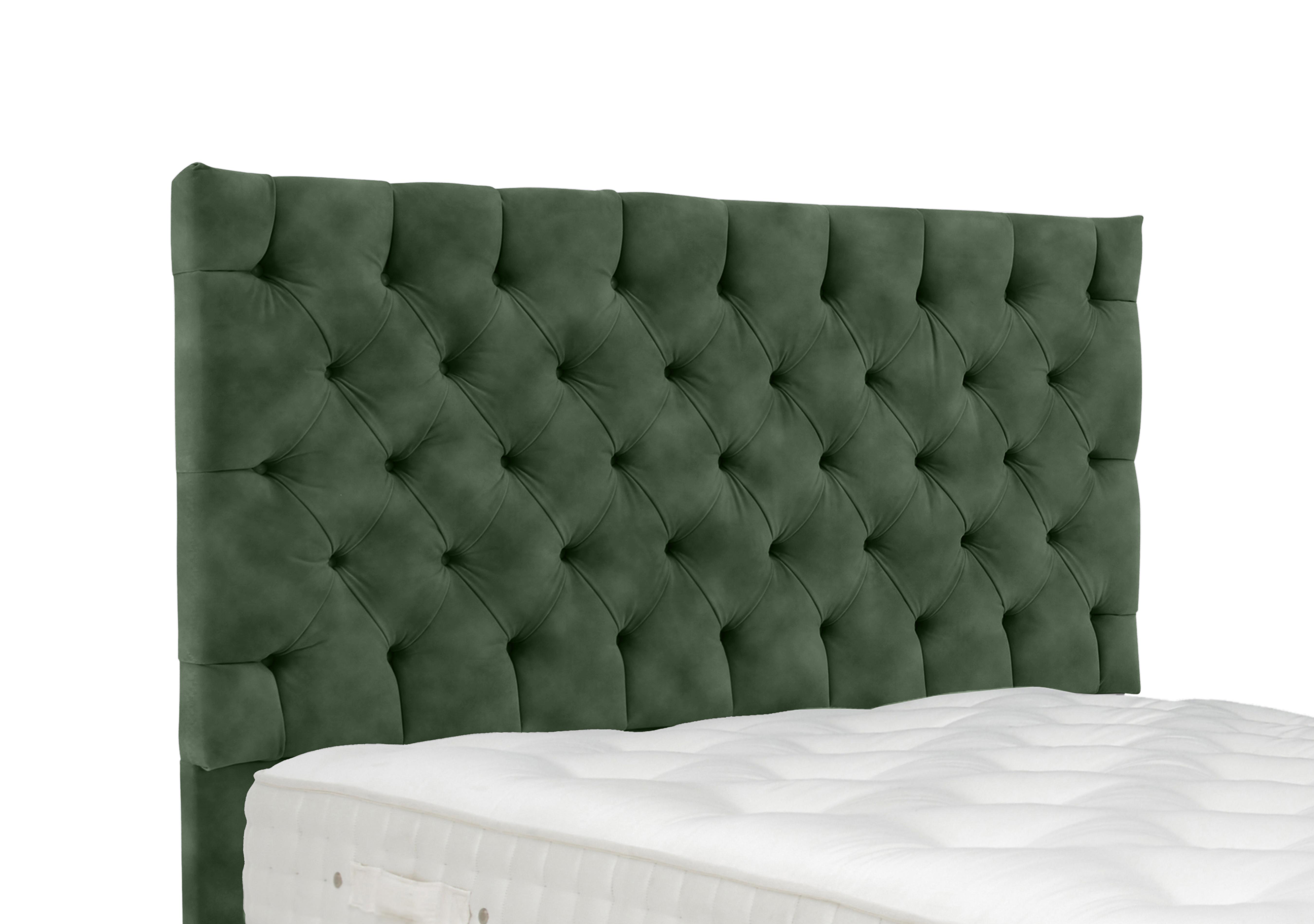 Linden Floor Standing Headboard in Lovely Conifer on Furniture Village