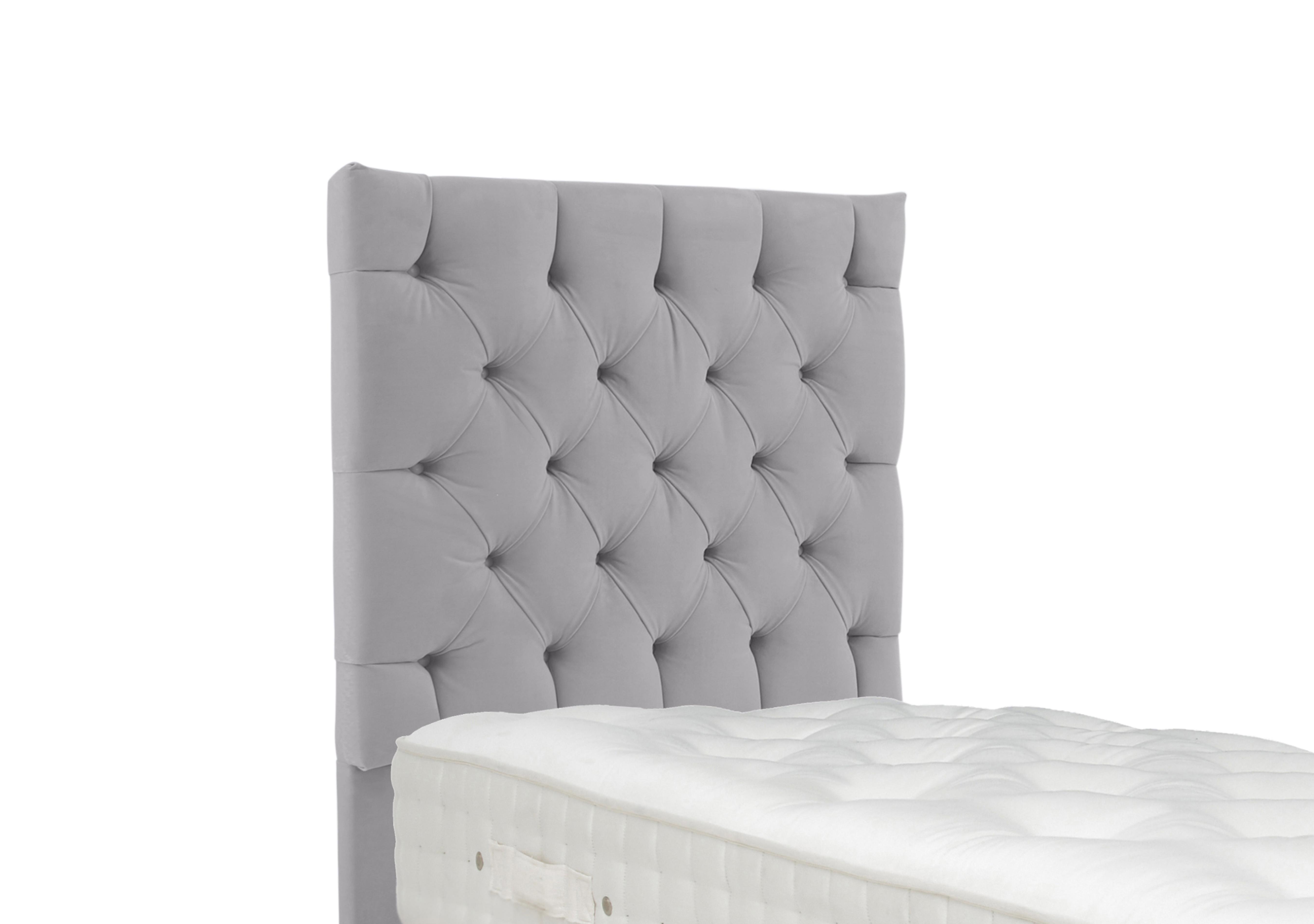 Linden Floor Standing Headboard in Seven Lilac on Furniture Village