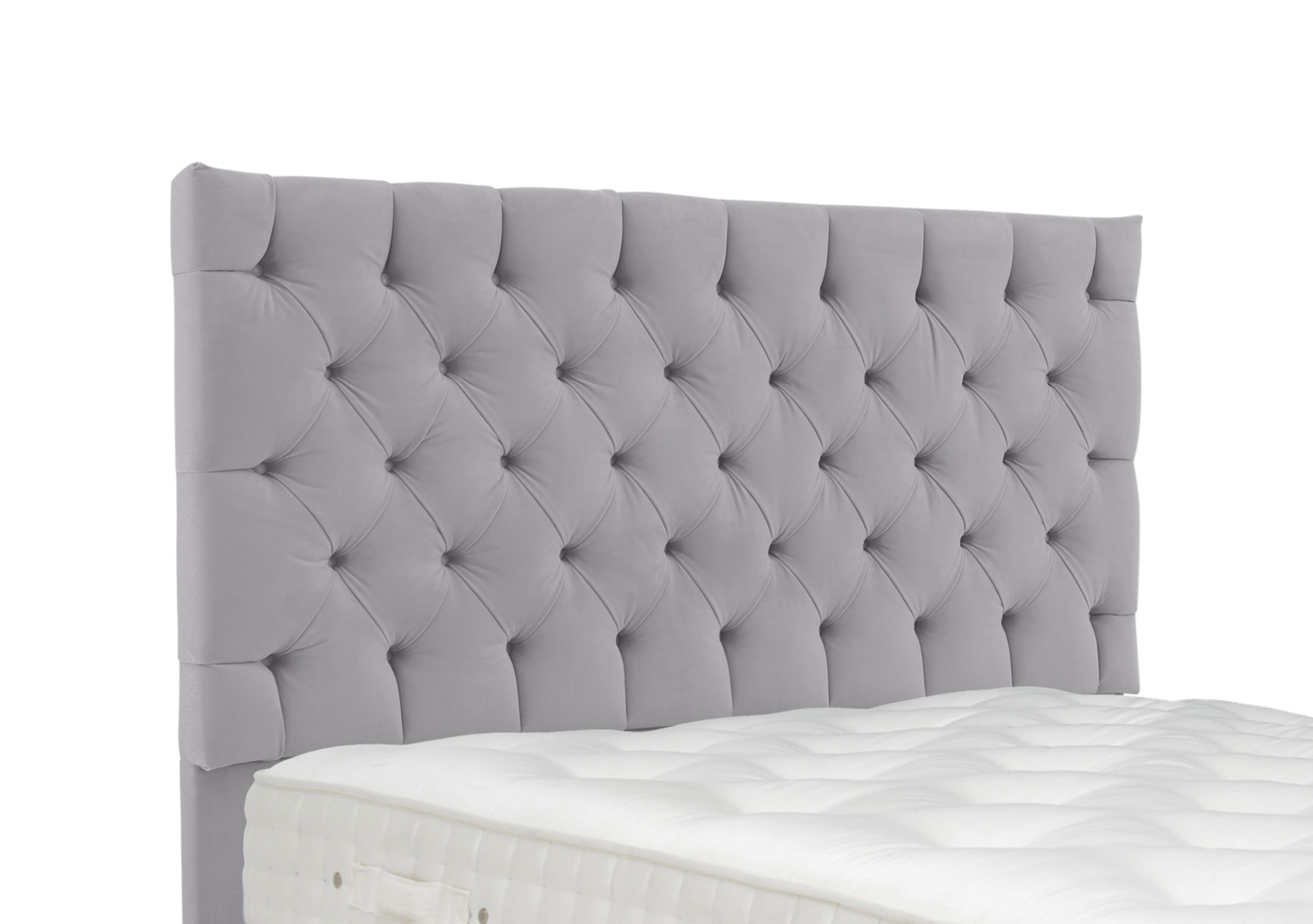 Linden Floor Standing Headboard in Seven Lilac on Furniture Village